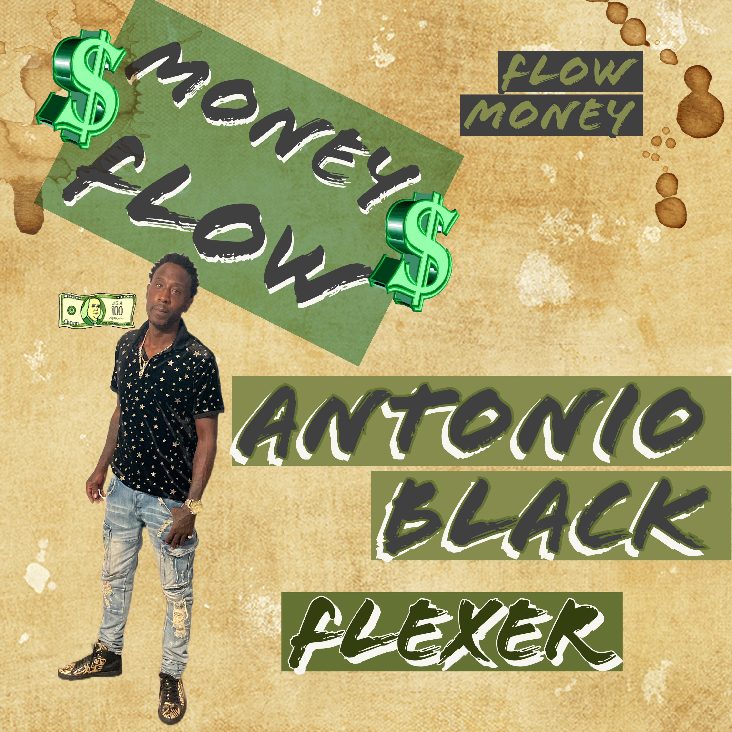 MONEY FLOW by Antonio Blsck Flexer cover art
