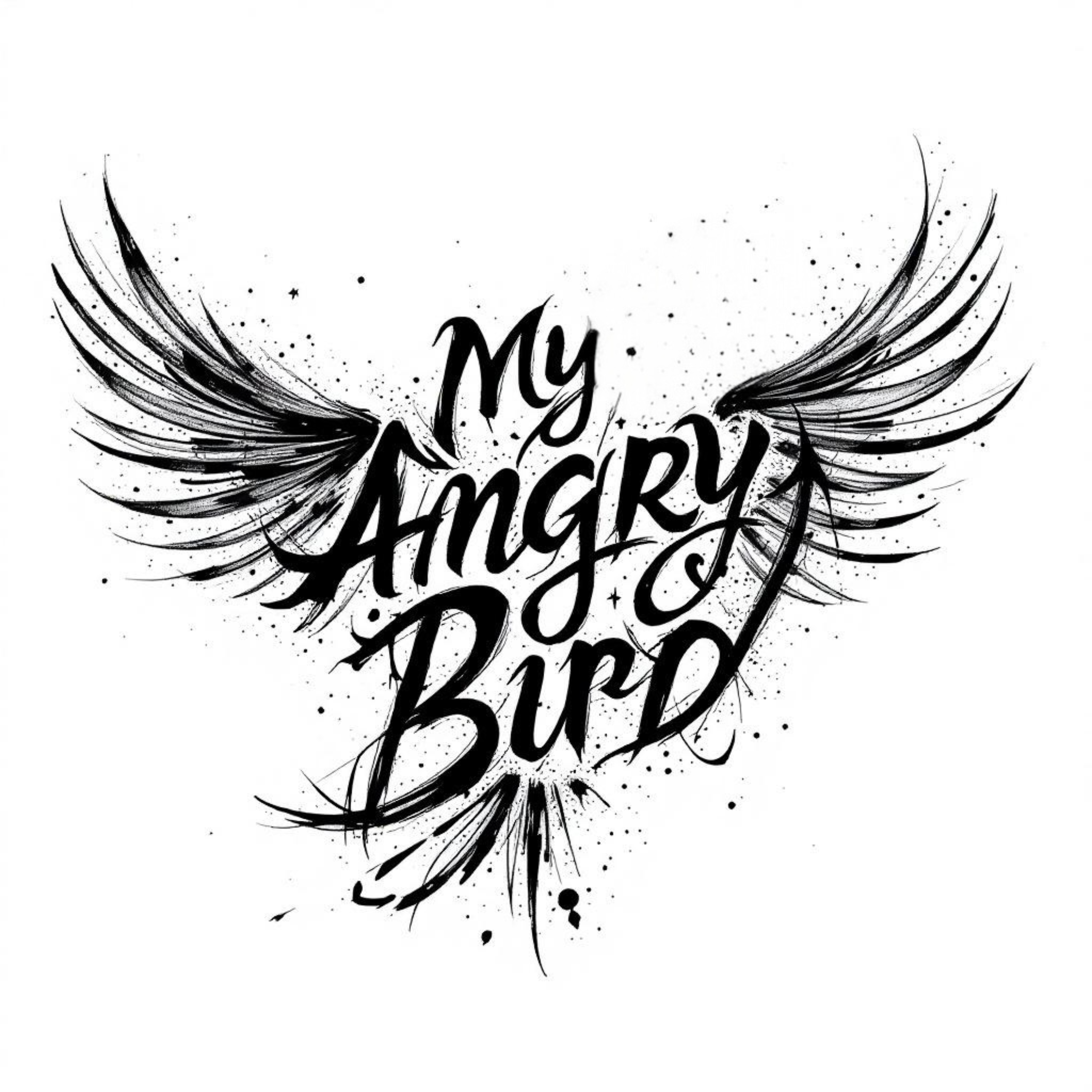 My Angry Bird artwork