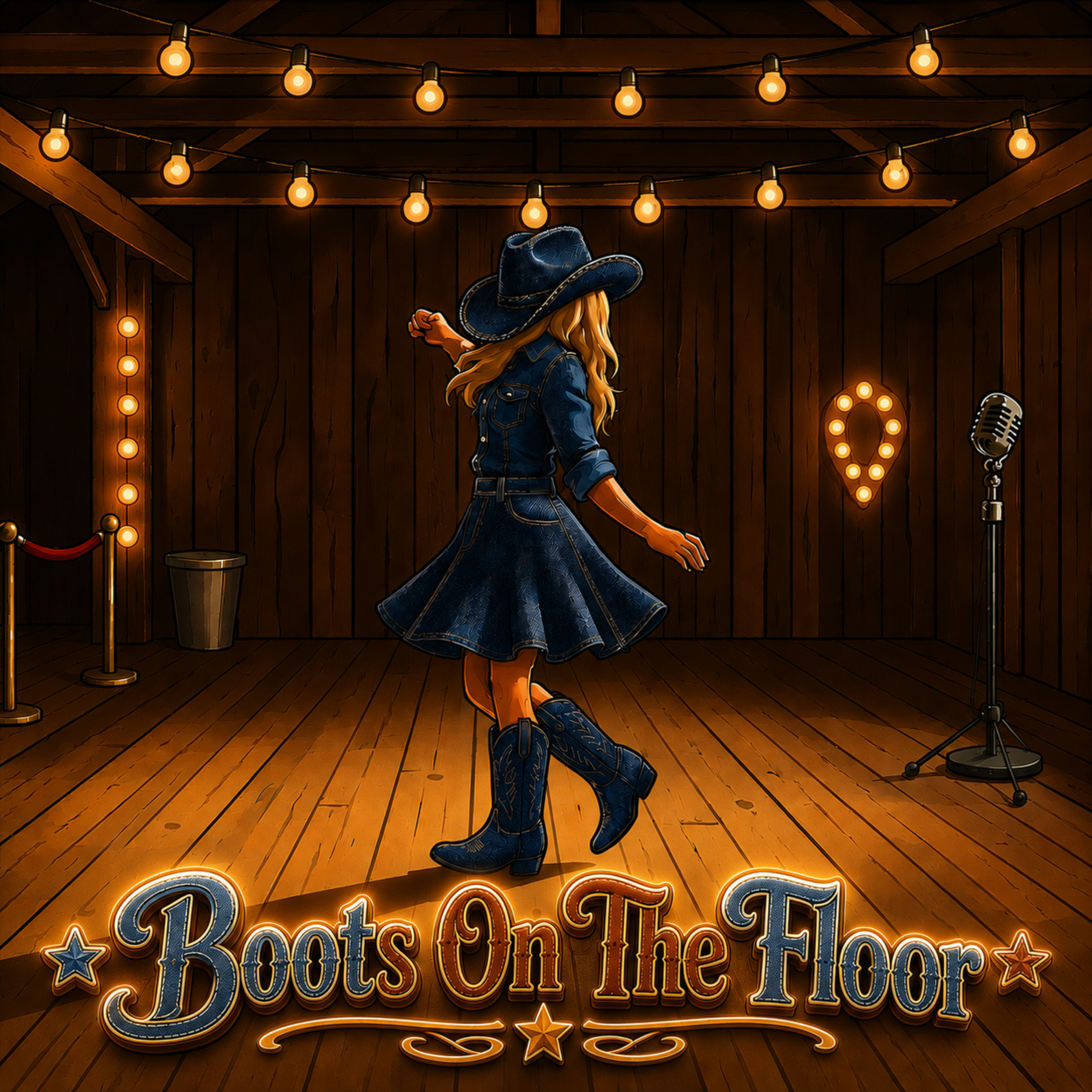 Boots On The Floor by glow flower cover art