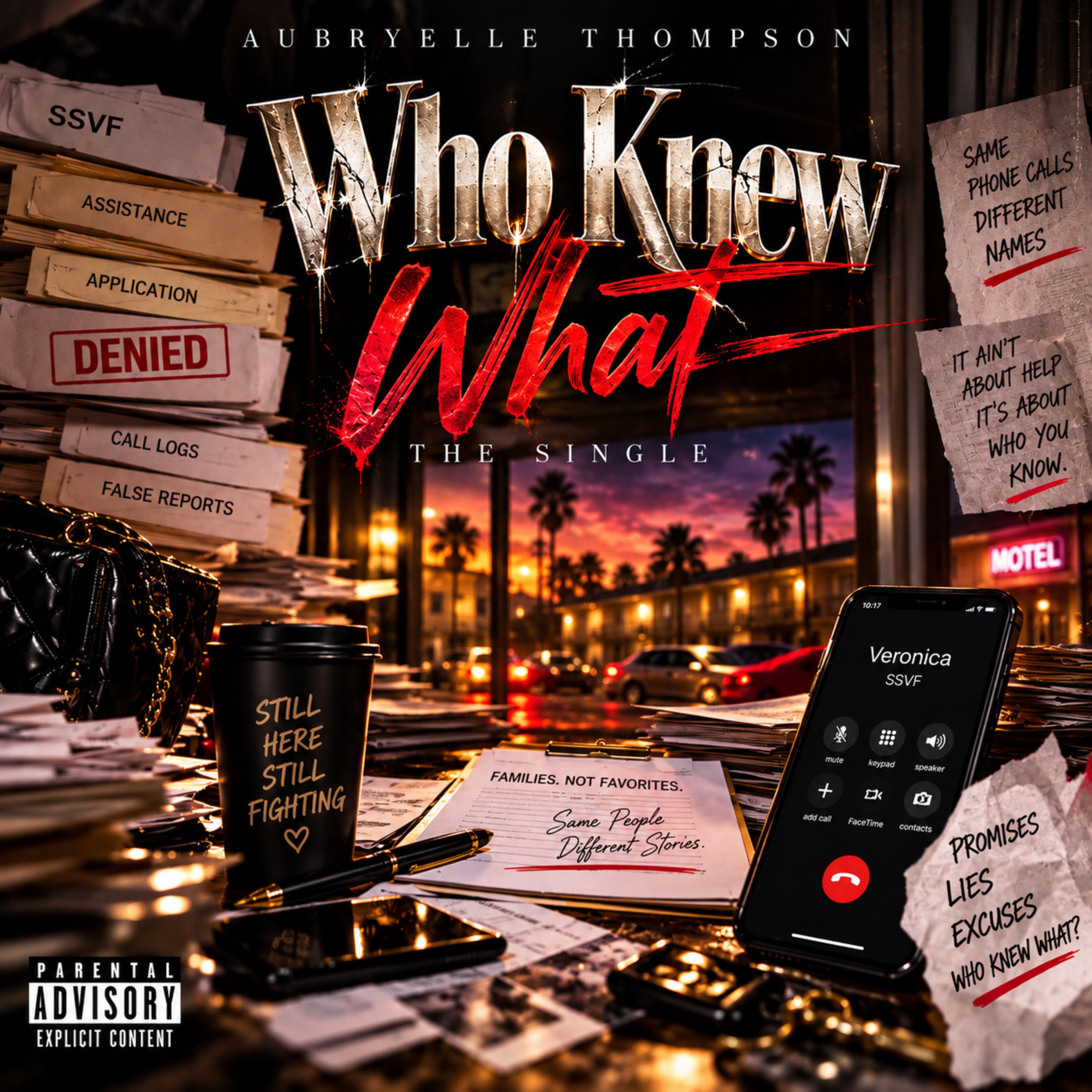 Who Knew What by Aubryelle Thompson cover art
