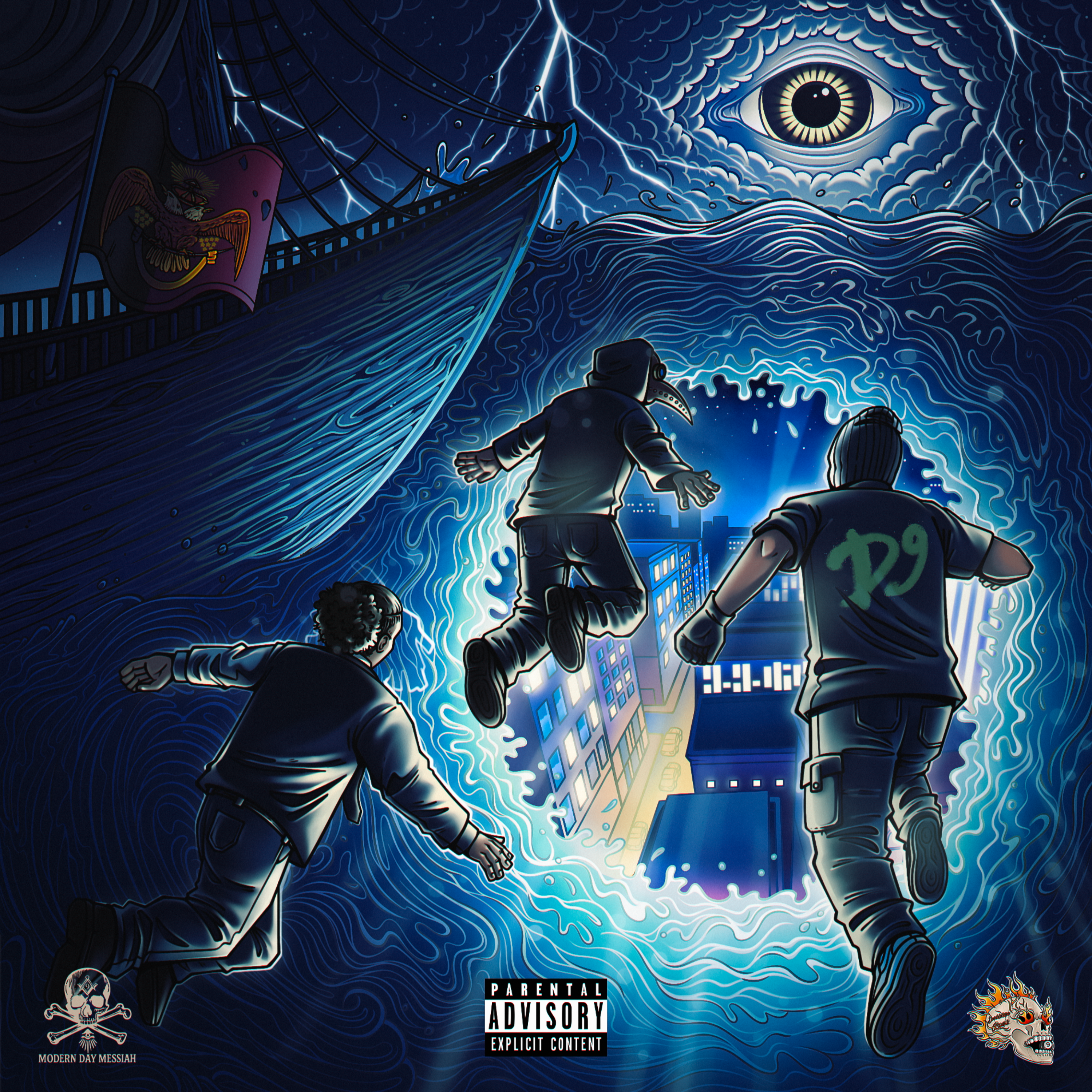 ?+!=9 artwork