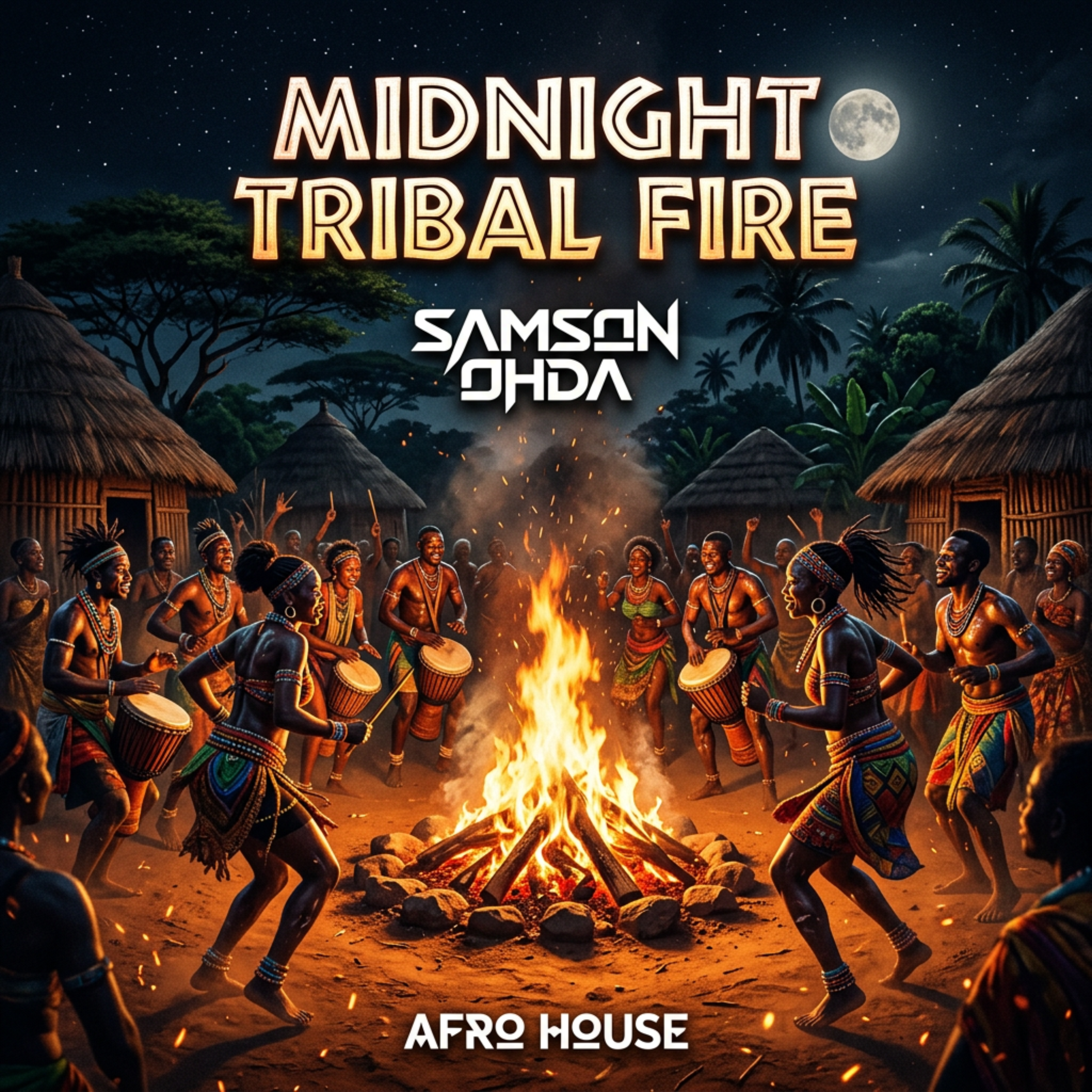 Midnight Tribal Fire by Samson Ohda  cover art