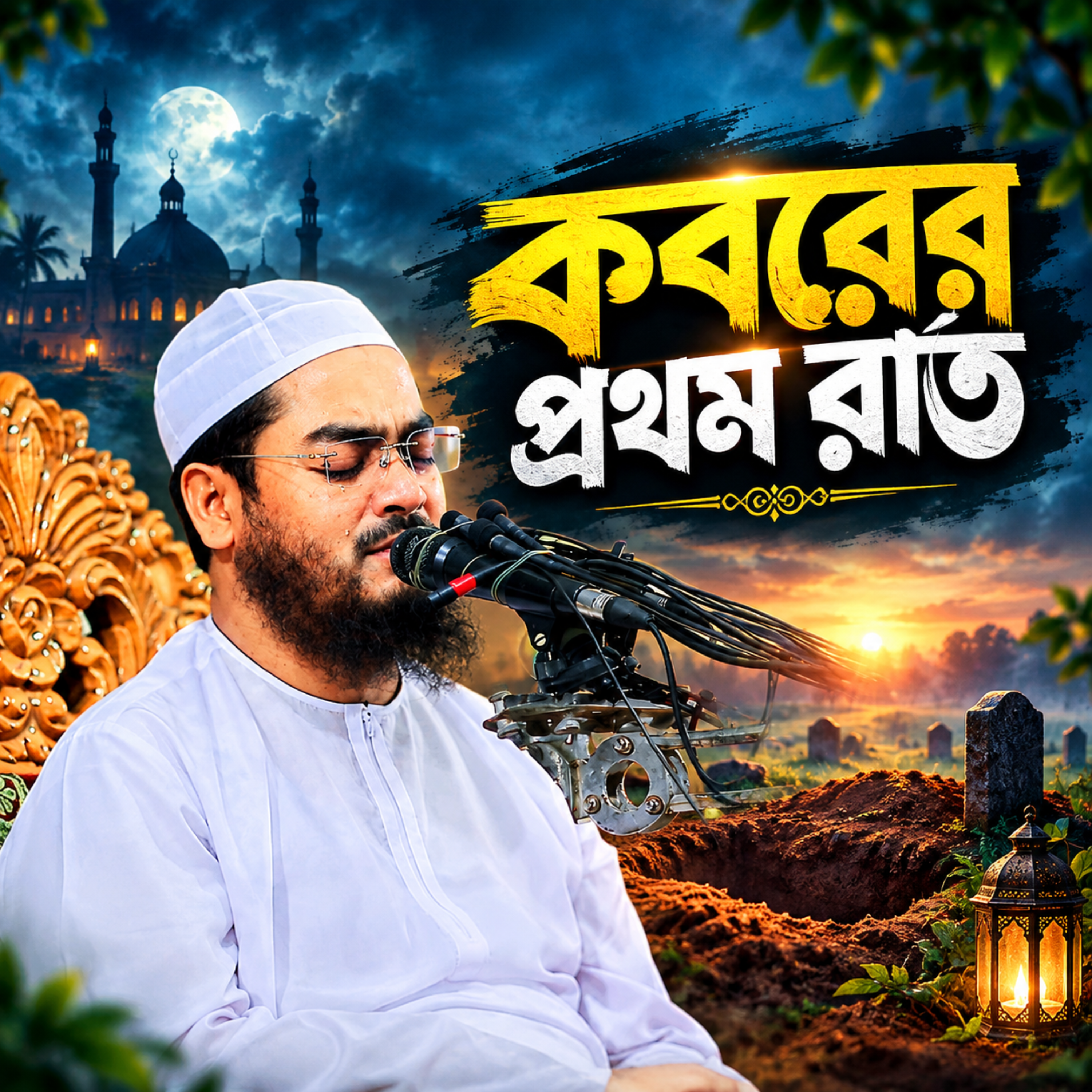 কবরের প্রথম রাত (হাফীজুর রহমান ছিদ্দীক কুয়াকাটা) by Hafizur Rahman Siddique cover art
