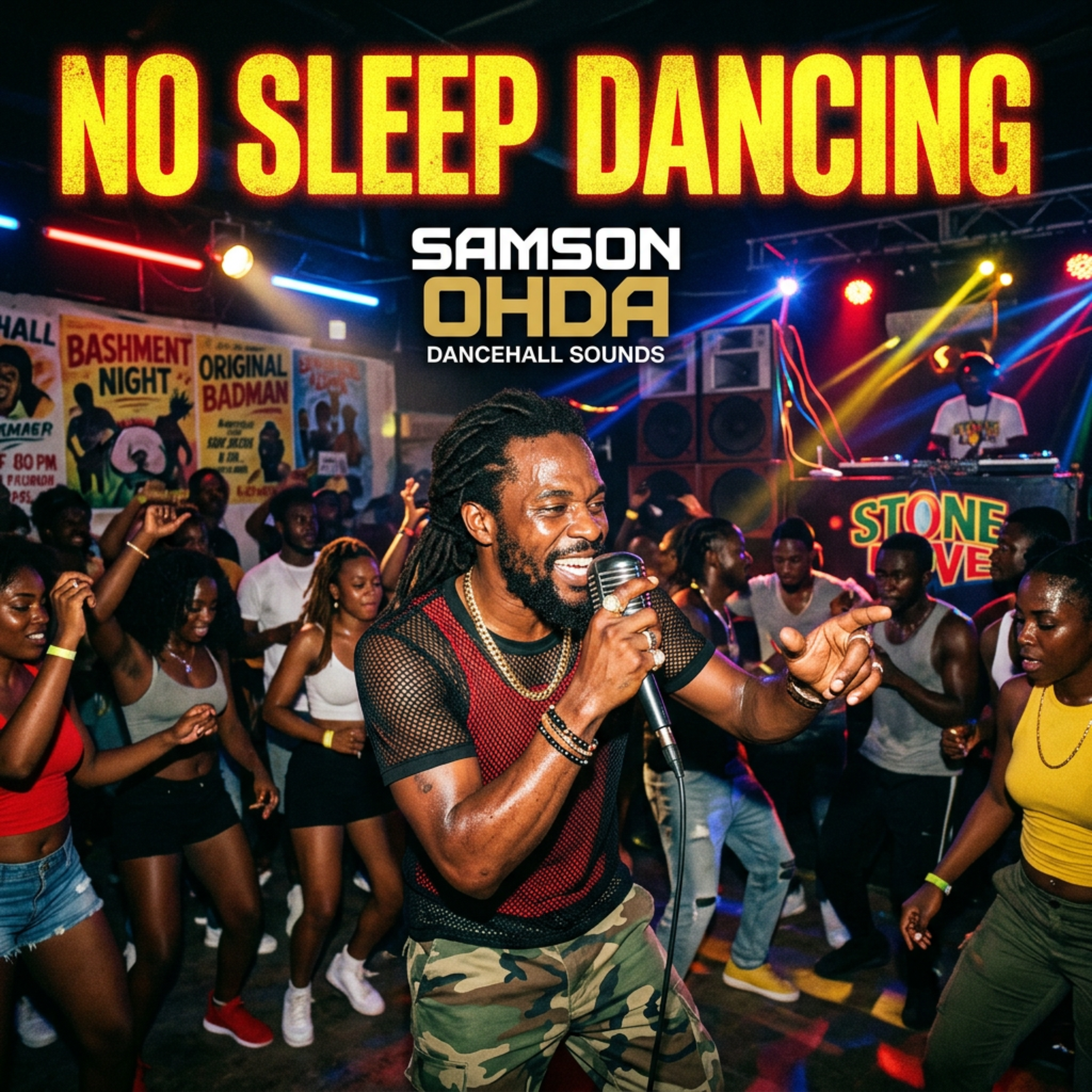 No Sleep Dancing by Samson Ohda  cover art