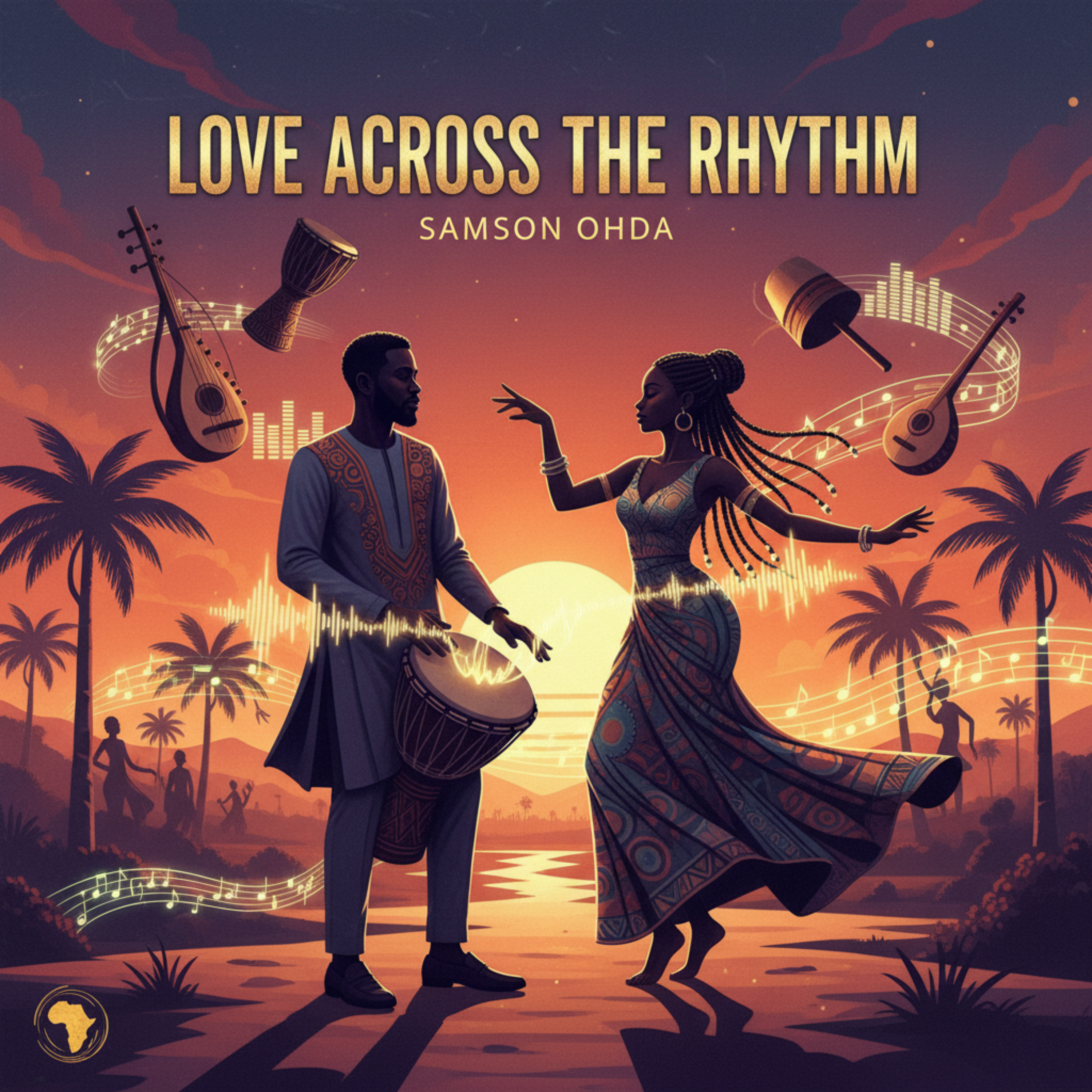 Love Across The Rhythm by Samson Ohda  cover art