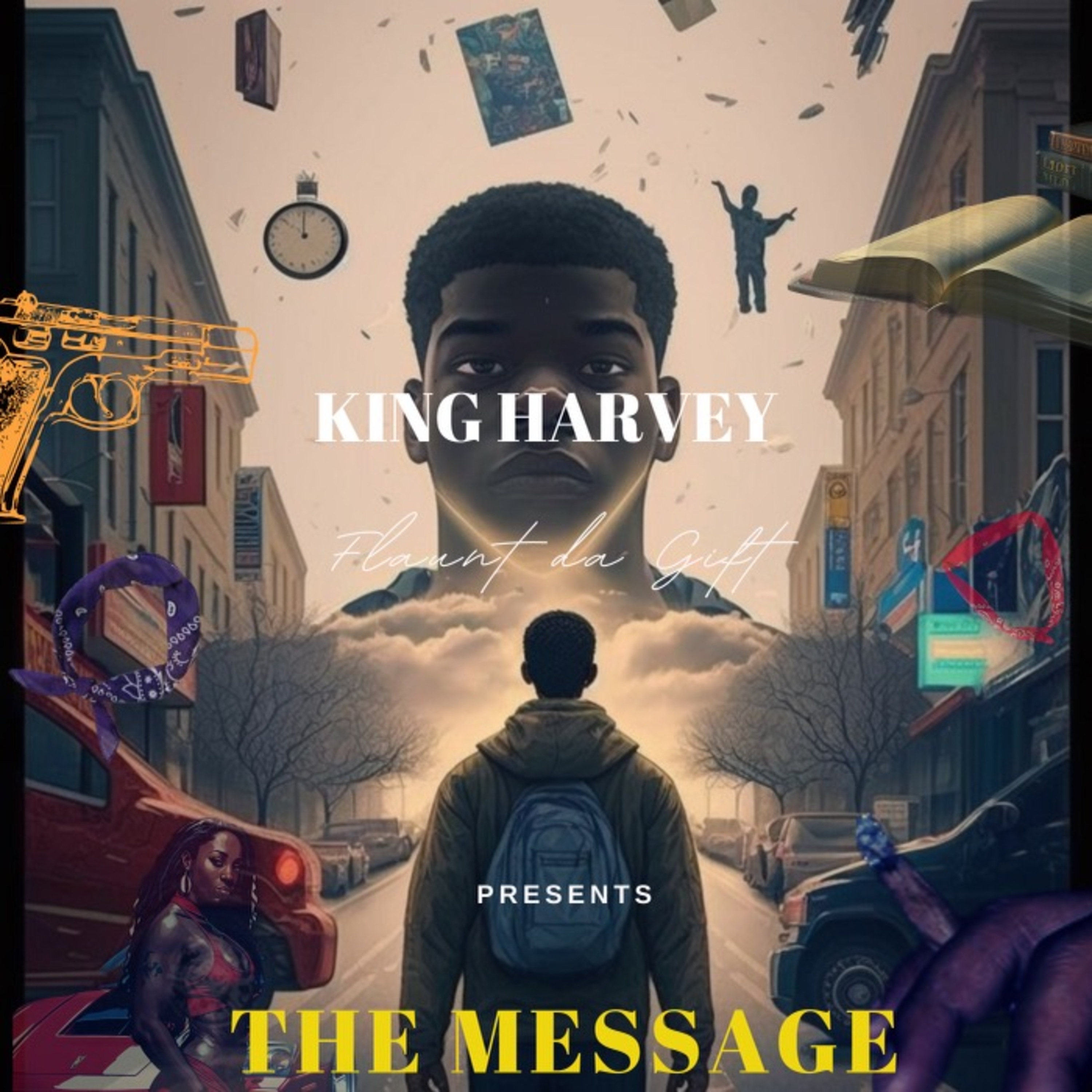 The Message by King Harvey cover art