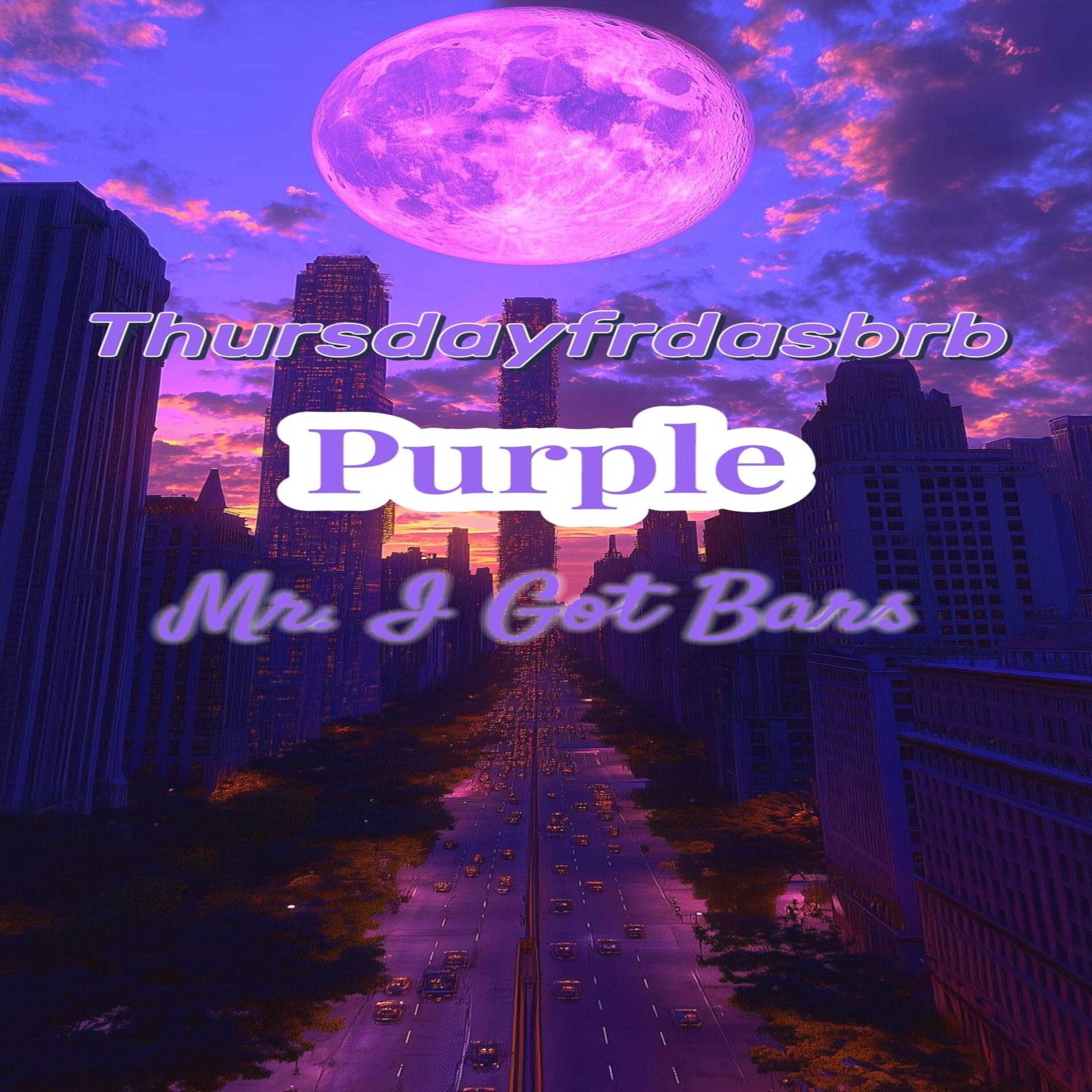 Purple artwork