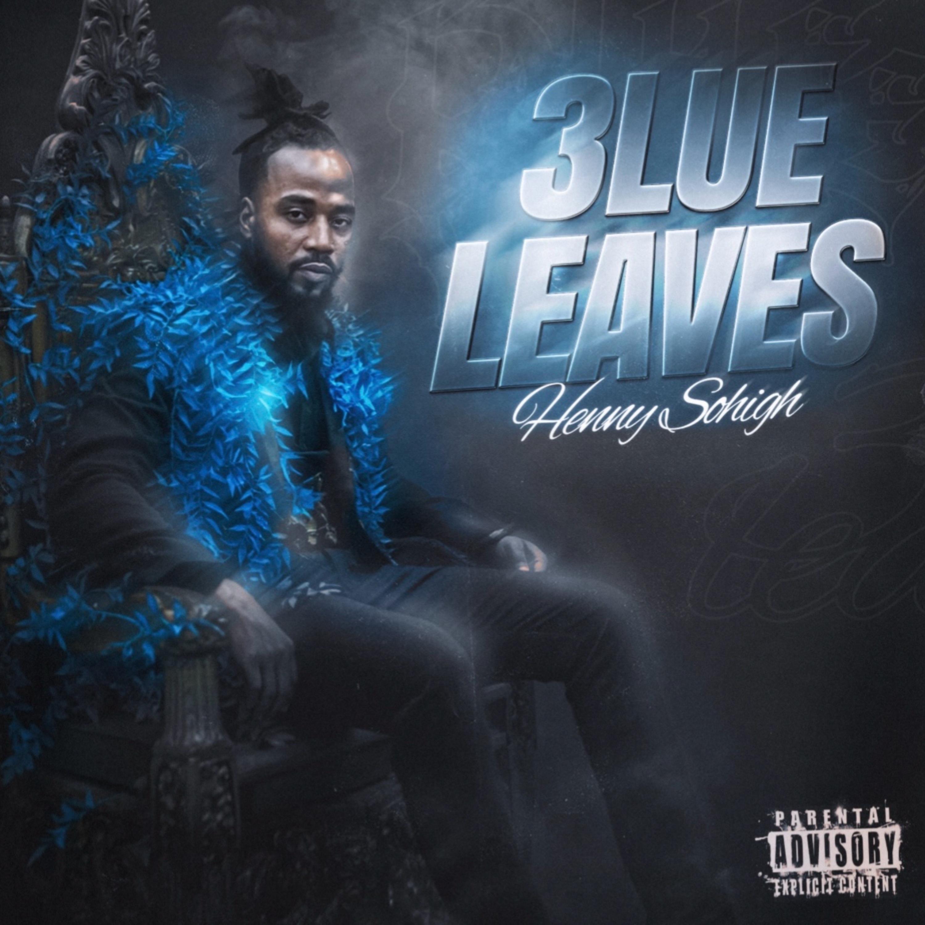 3lue Leaves artwork