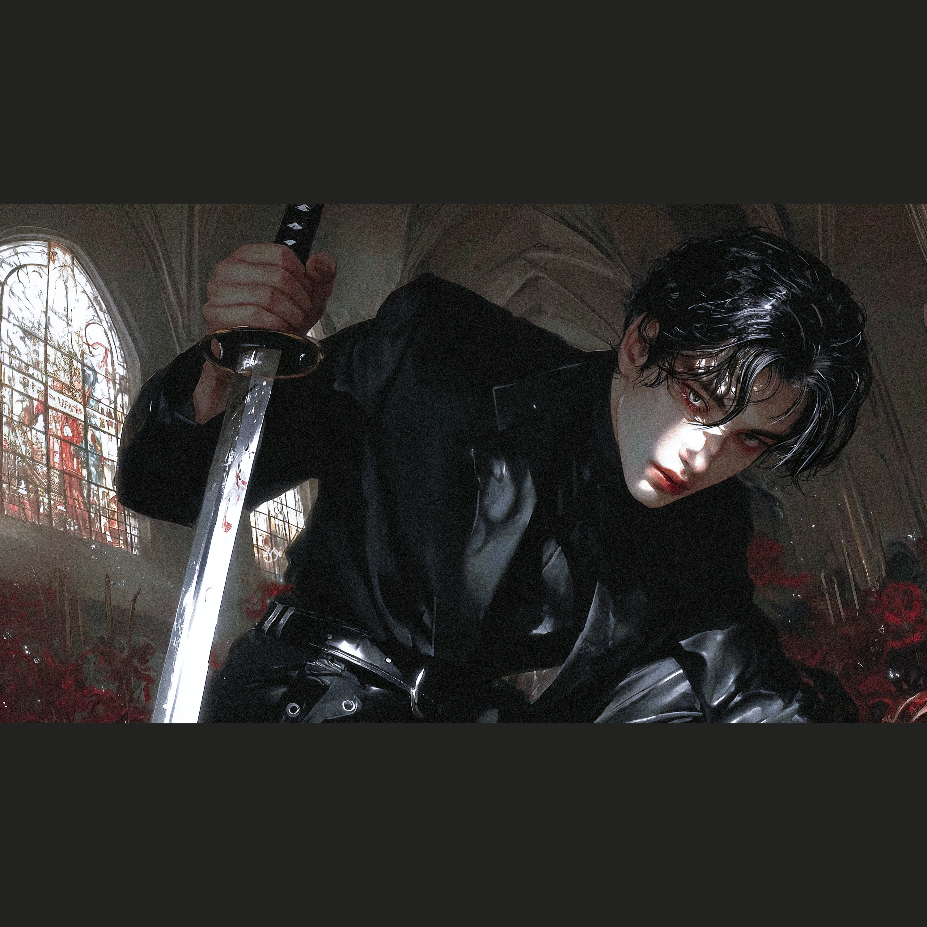 Knights don't fall today artwork