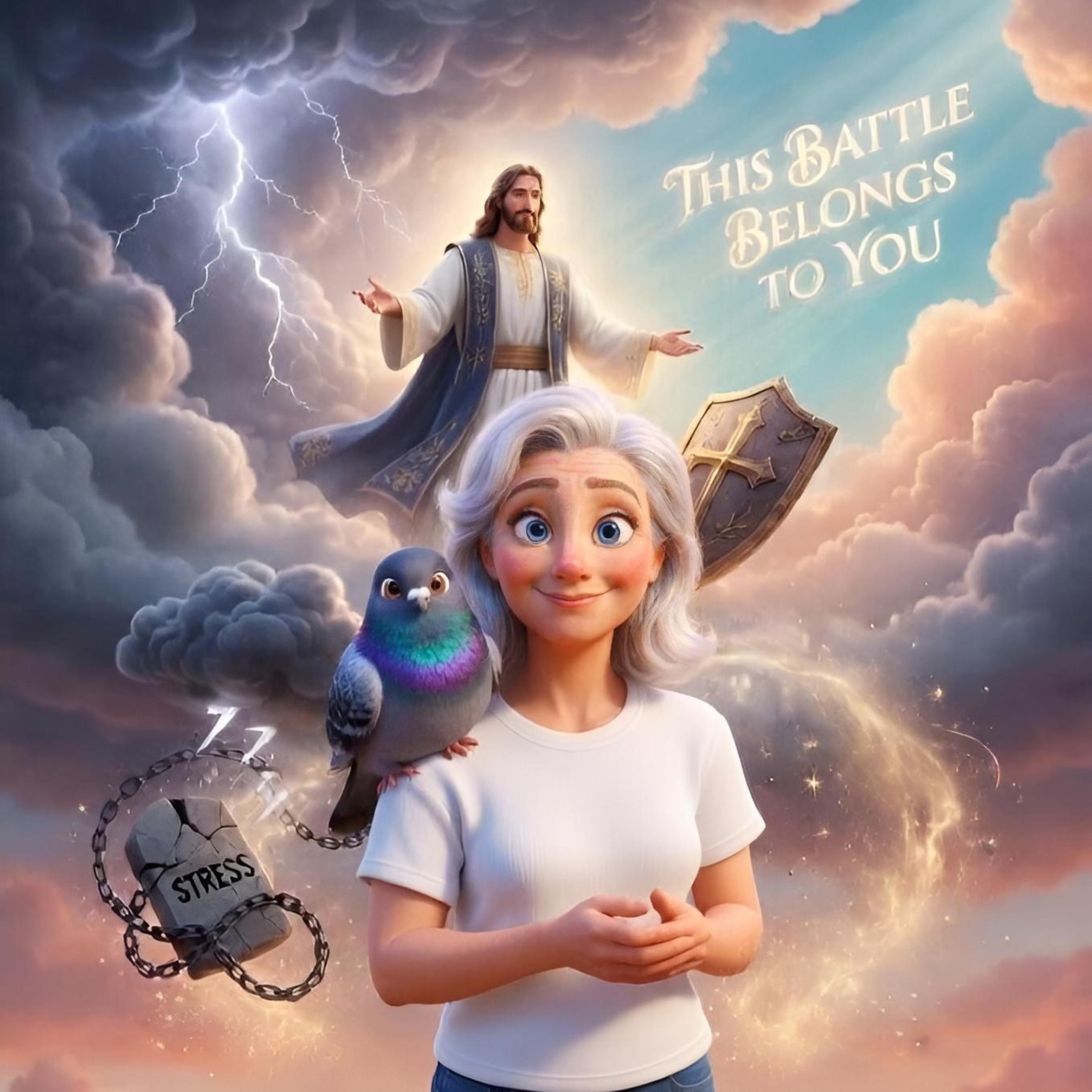 This Battle Is Yours Lord I Lay Down My Sword artwork