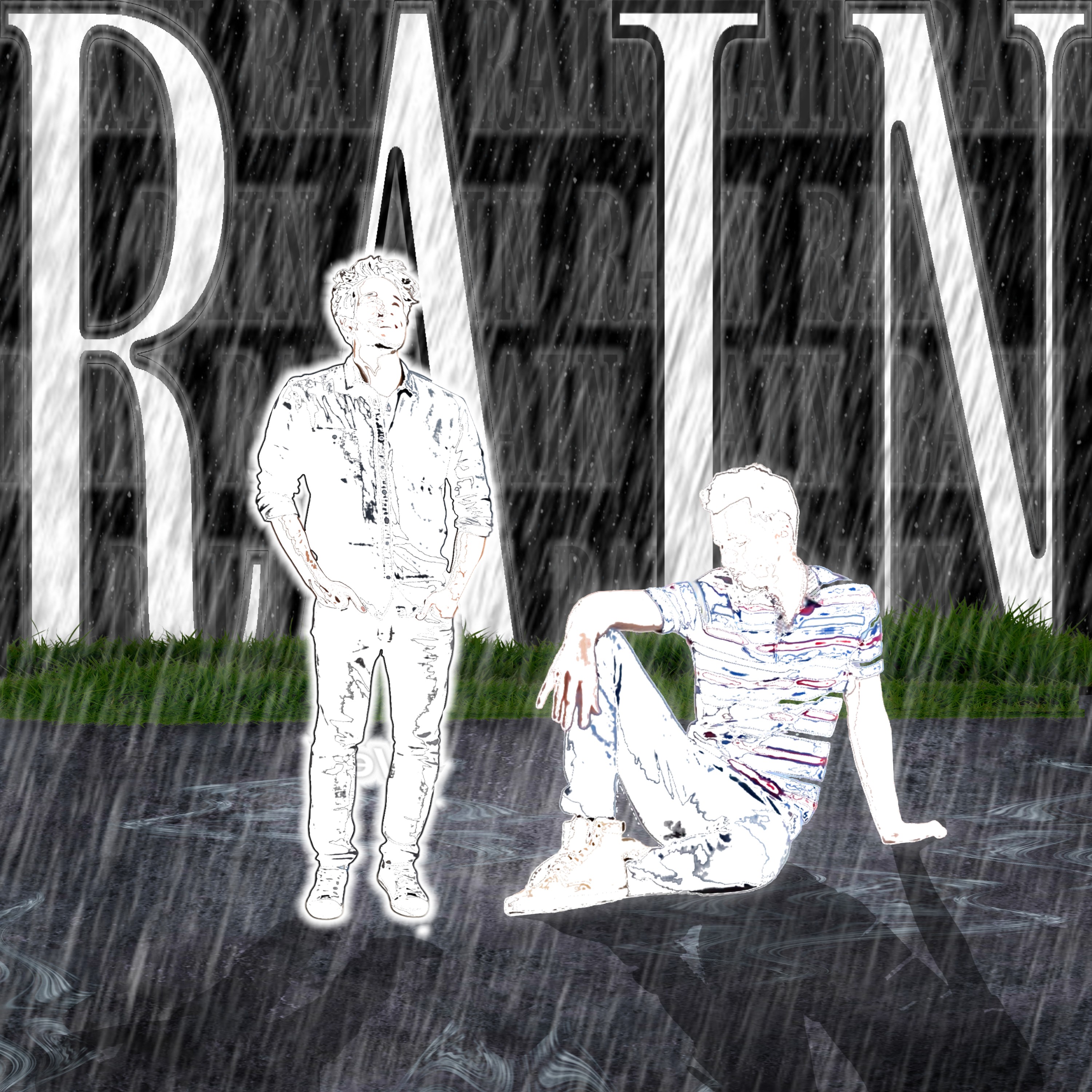 Rain artwork