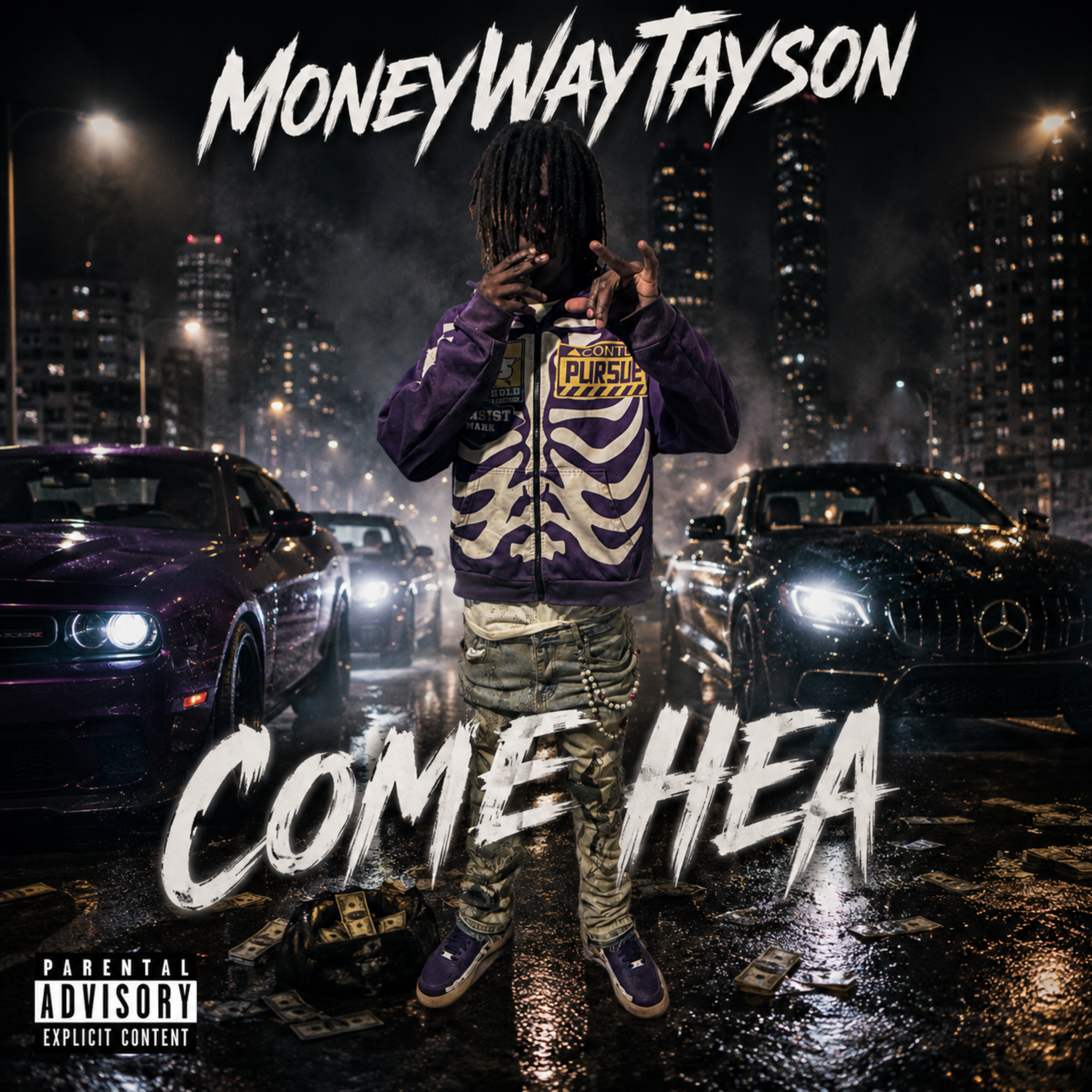 Come Hea by Moneywaytayson cover art
