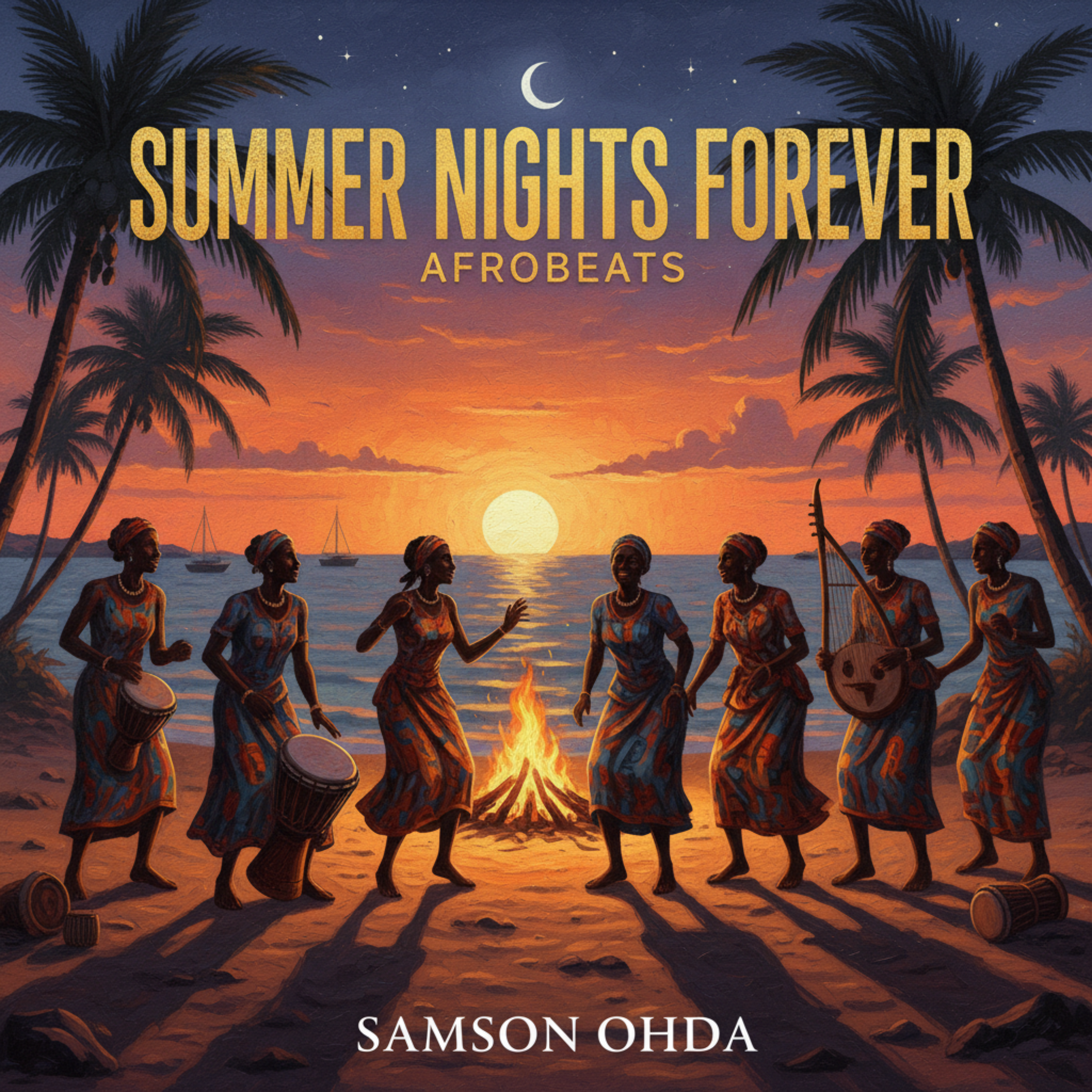 Summer Nights Forever by Samson Ohda  cover art