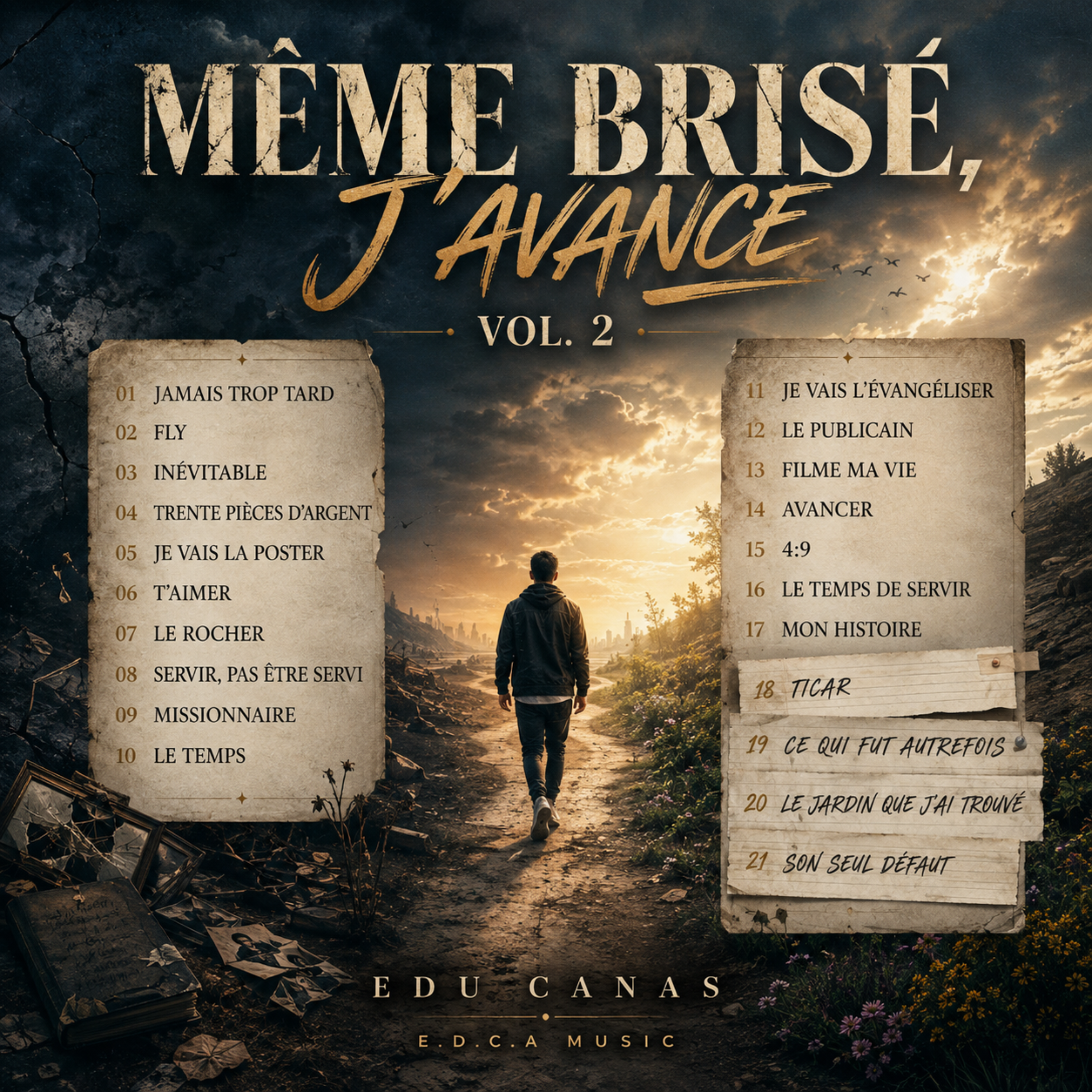 Même Brisé, J’avance.Vol. 2 by EDCA Music cover art