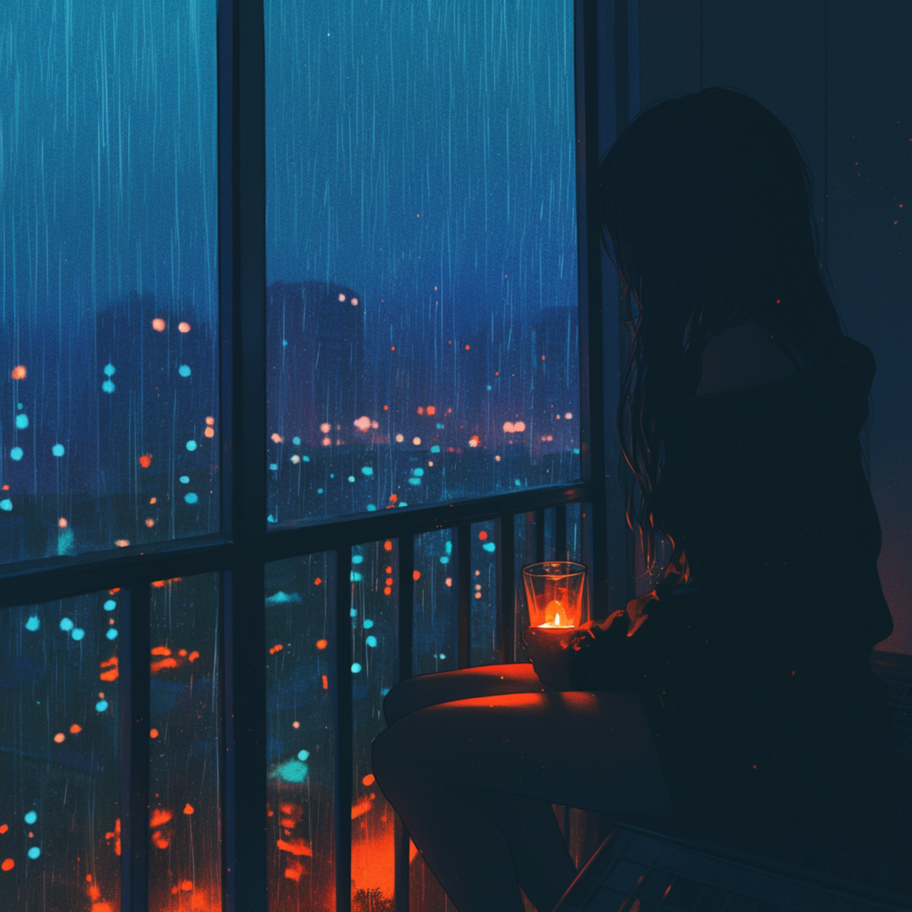 Late Night Rain artwork