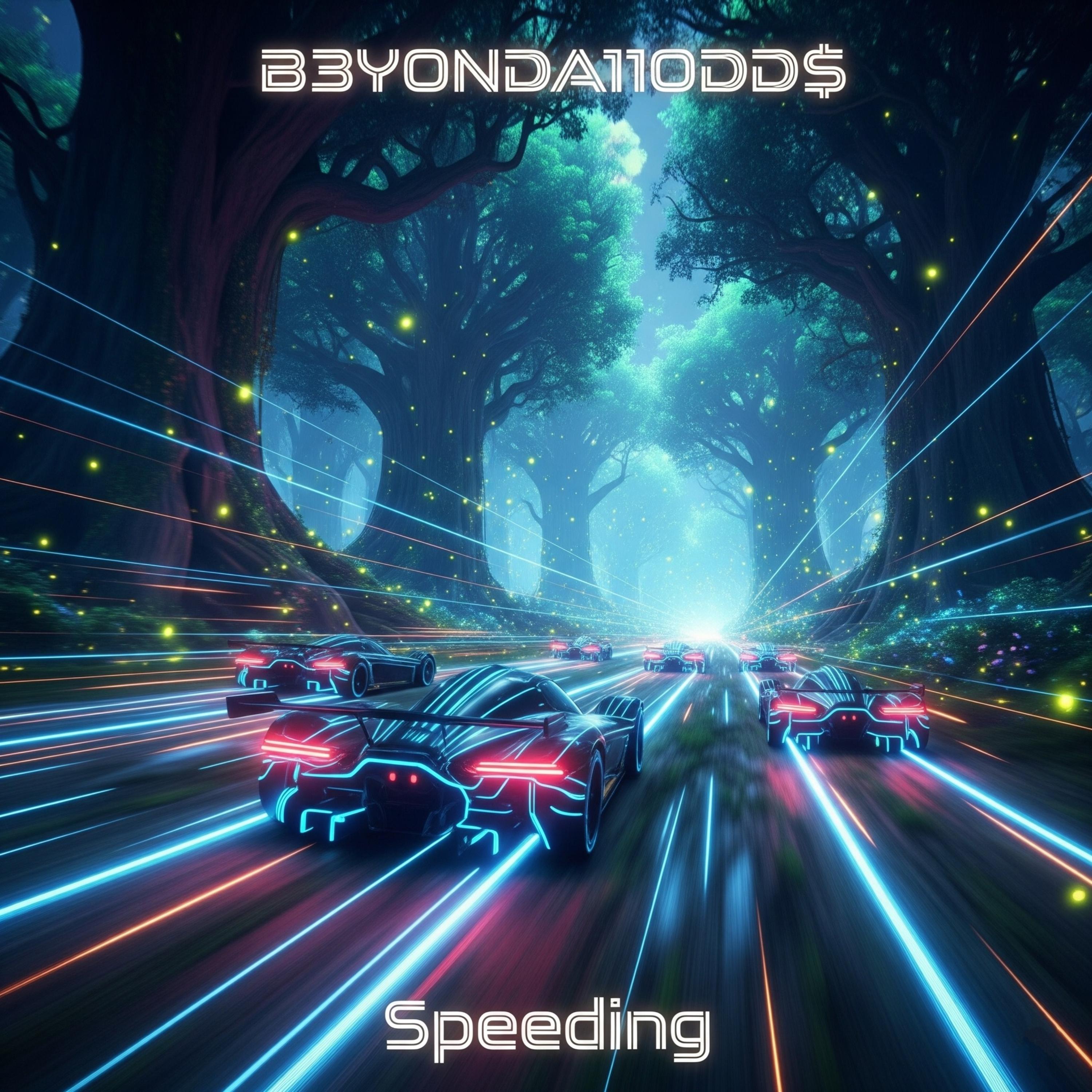 Speeding artwork