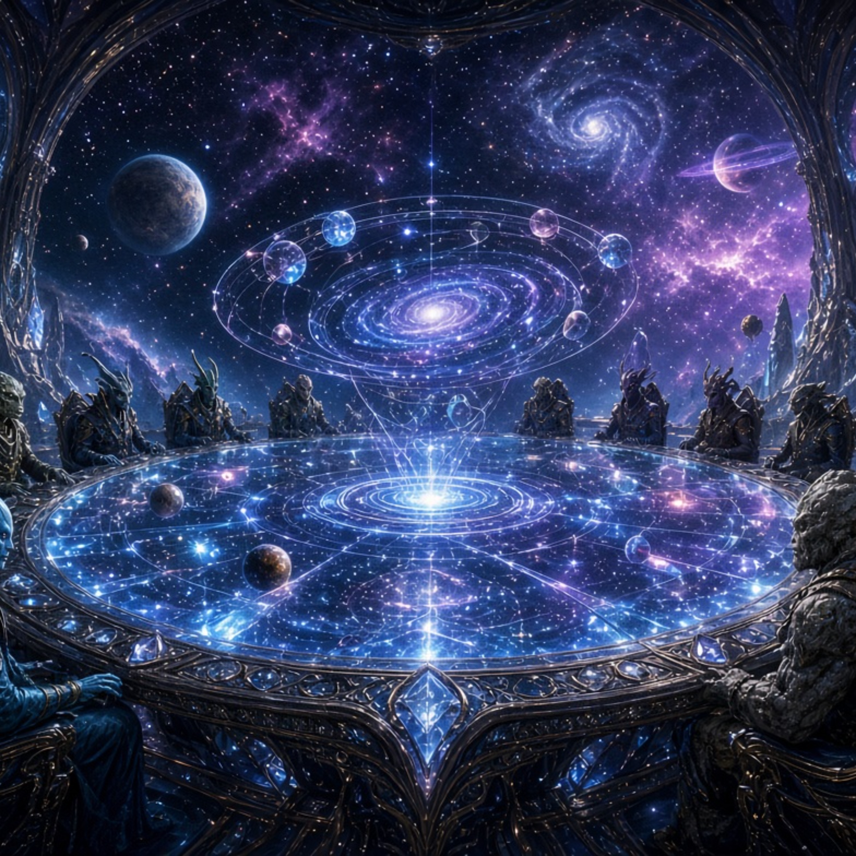 Intergalactic Council on Foreign Relations by CosmicBeyond cover art