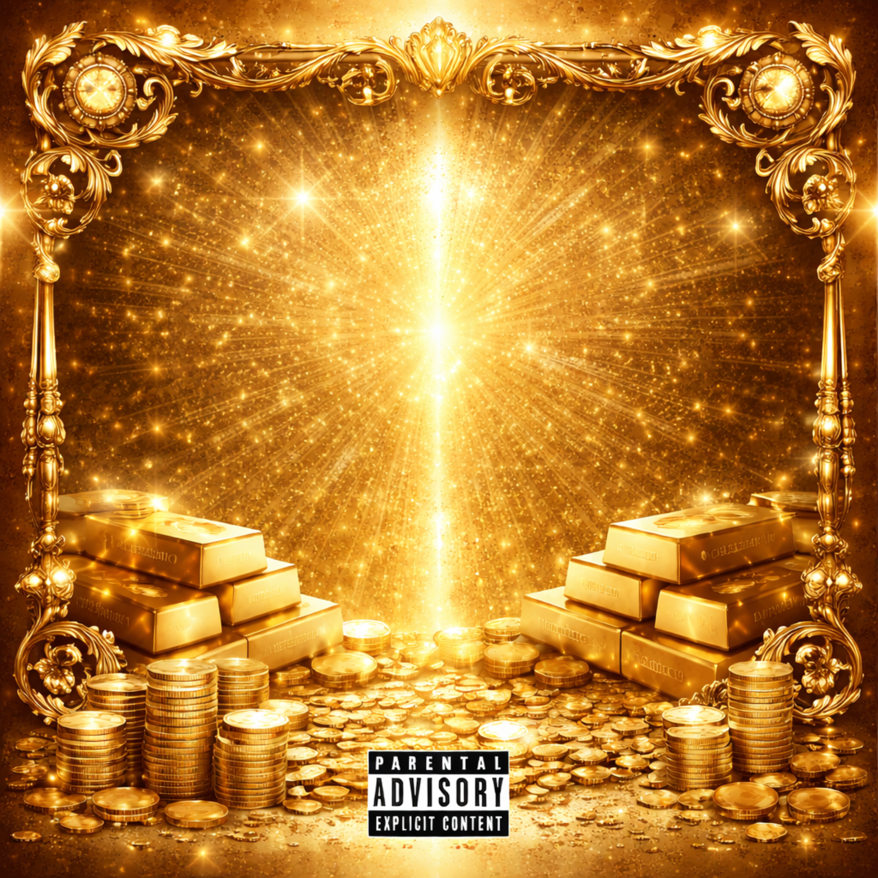 Gold artwork