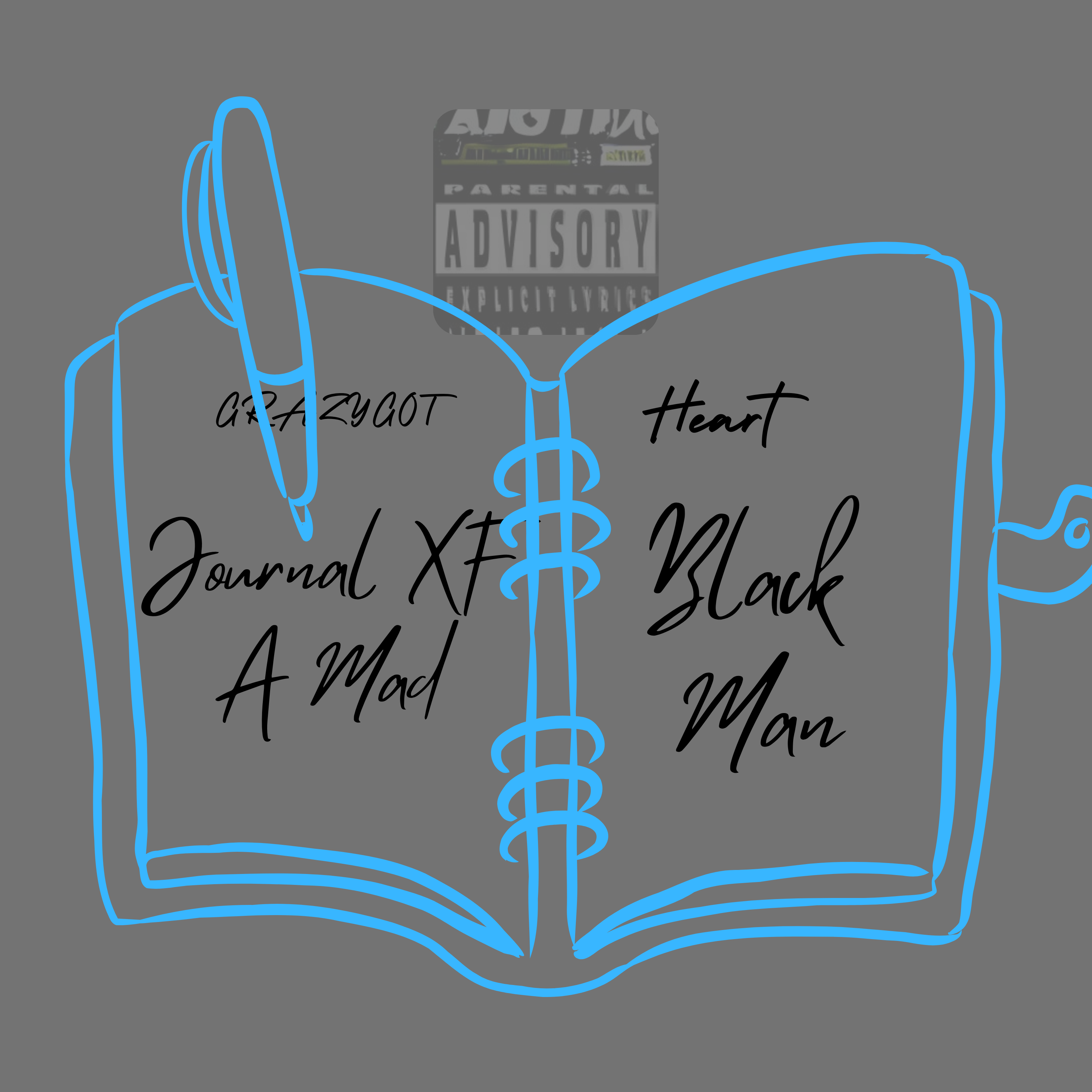 Journal XF A Mad Black Man artwork