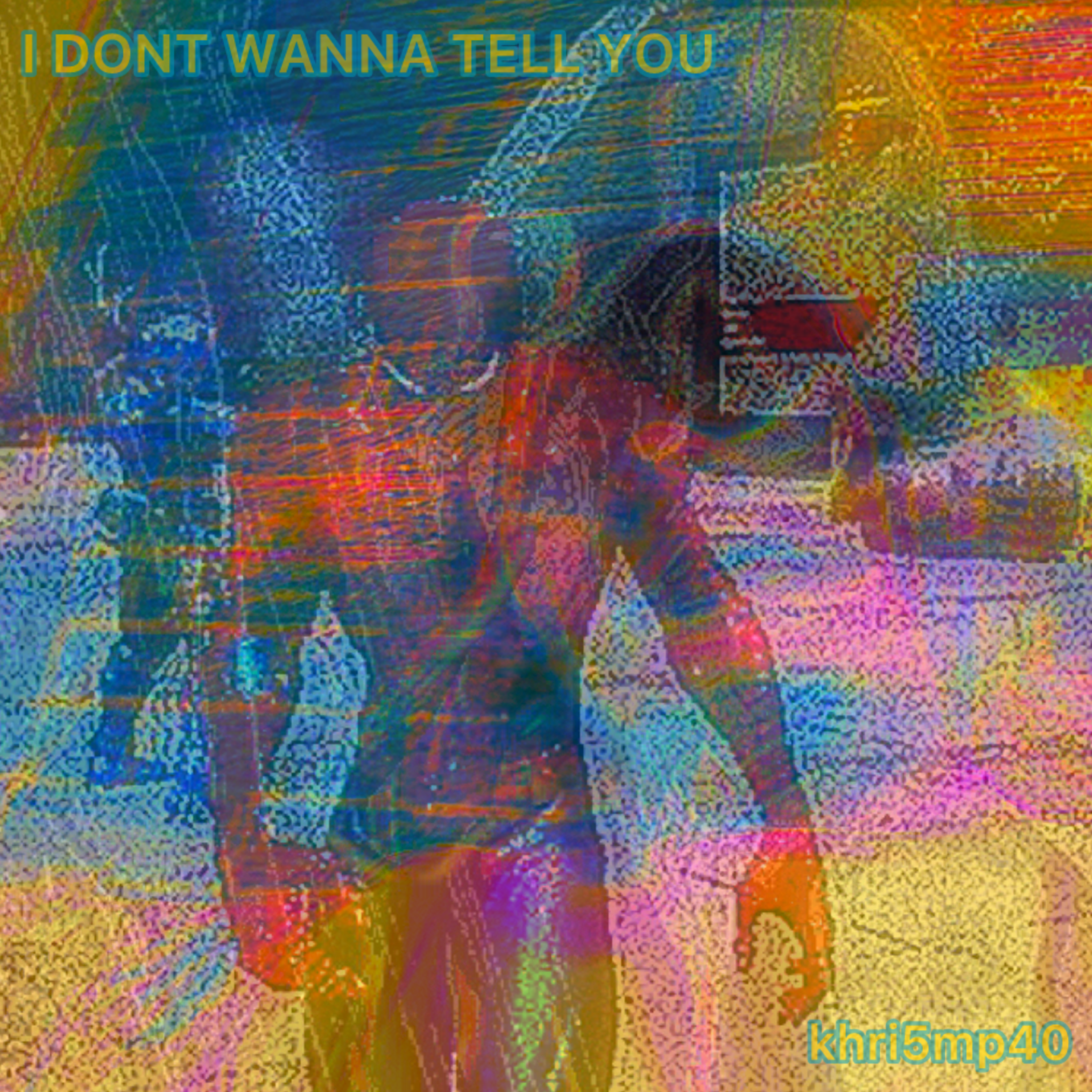 I DONT WANNA TELL YOU artwork
