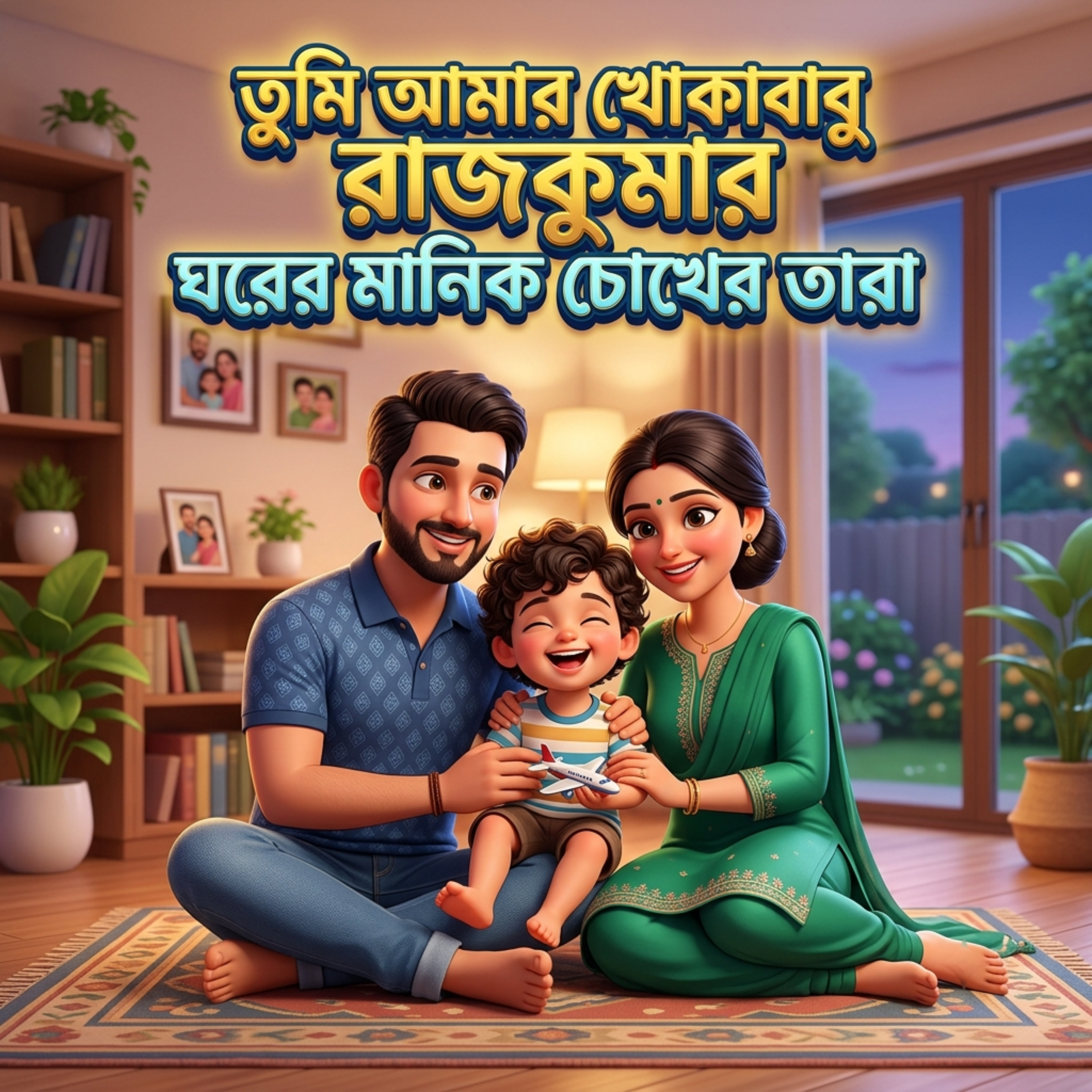তুমি আমার খোকাবাবু রাজকুমার ঘরের মানিক চোখের তারা Tumi Amar Khokababu Rajkumar Ghorer Manik Cokher Tara by Mubin TusHar cover art