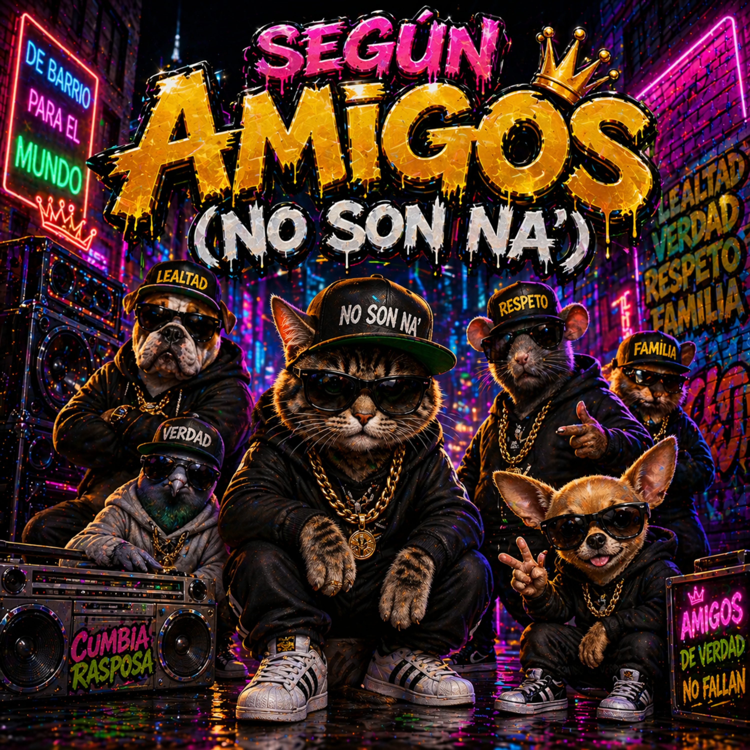 Según Amigos (No Son Na’) artwork