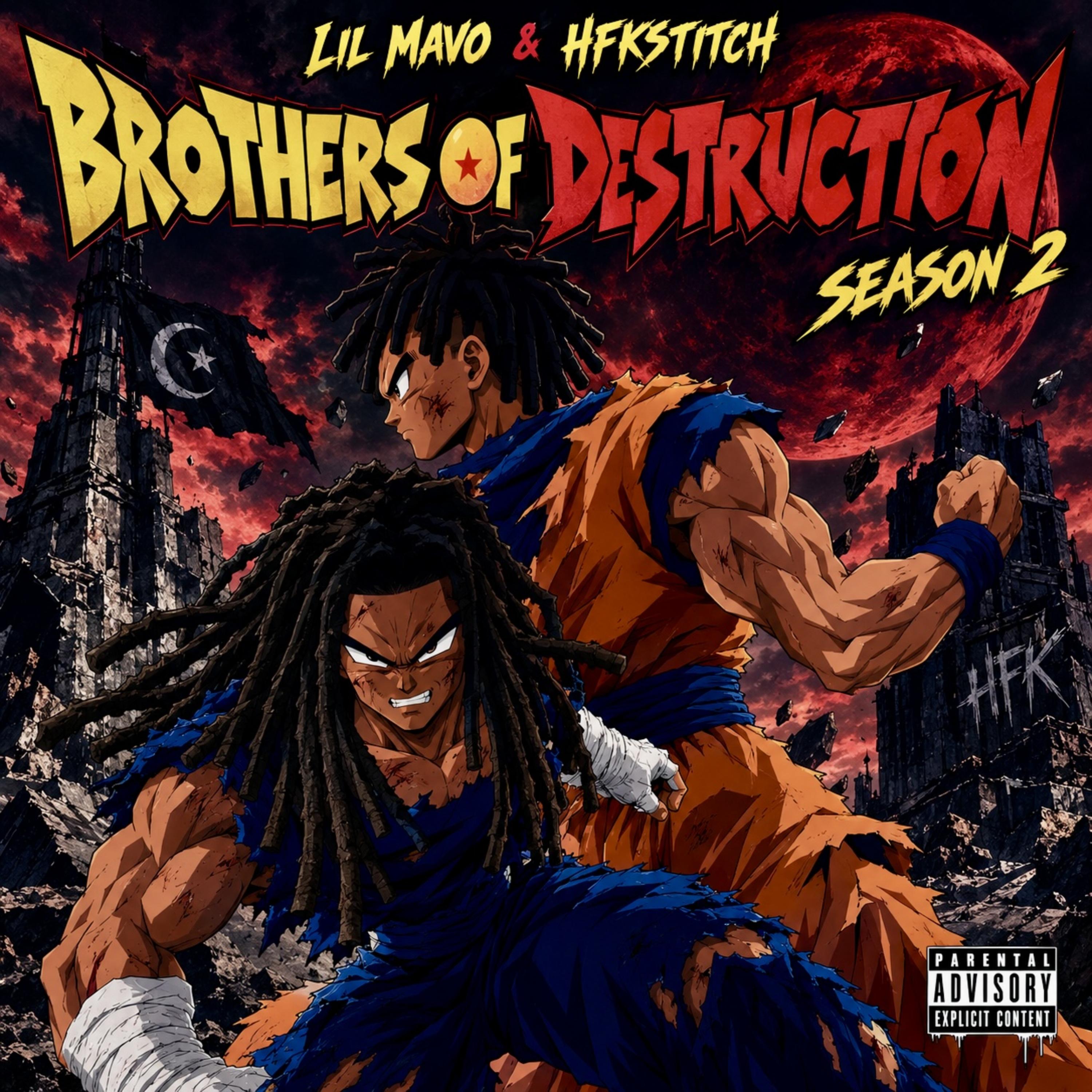 Brothers Of Destruction 2 by Lil Mavo cover art