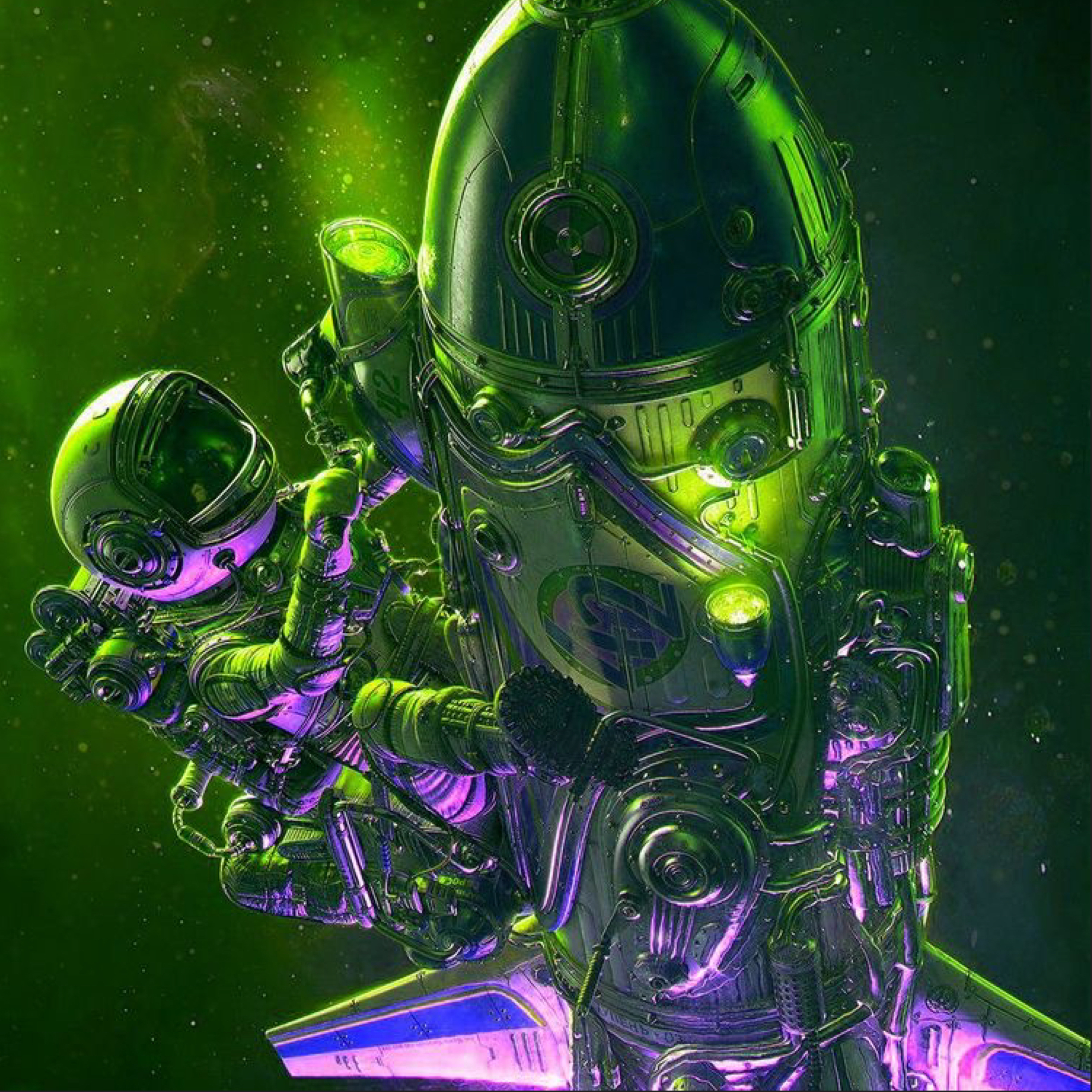 Spaceman artwork