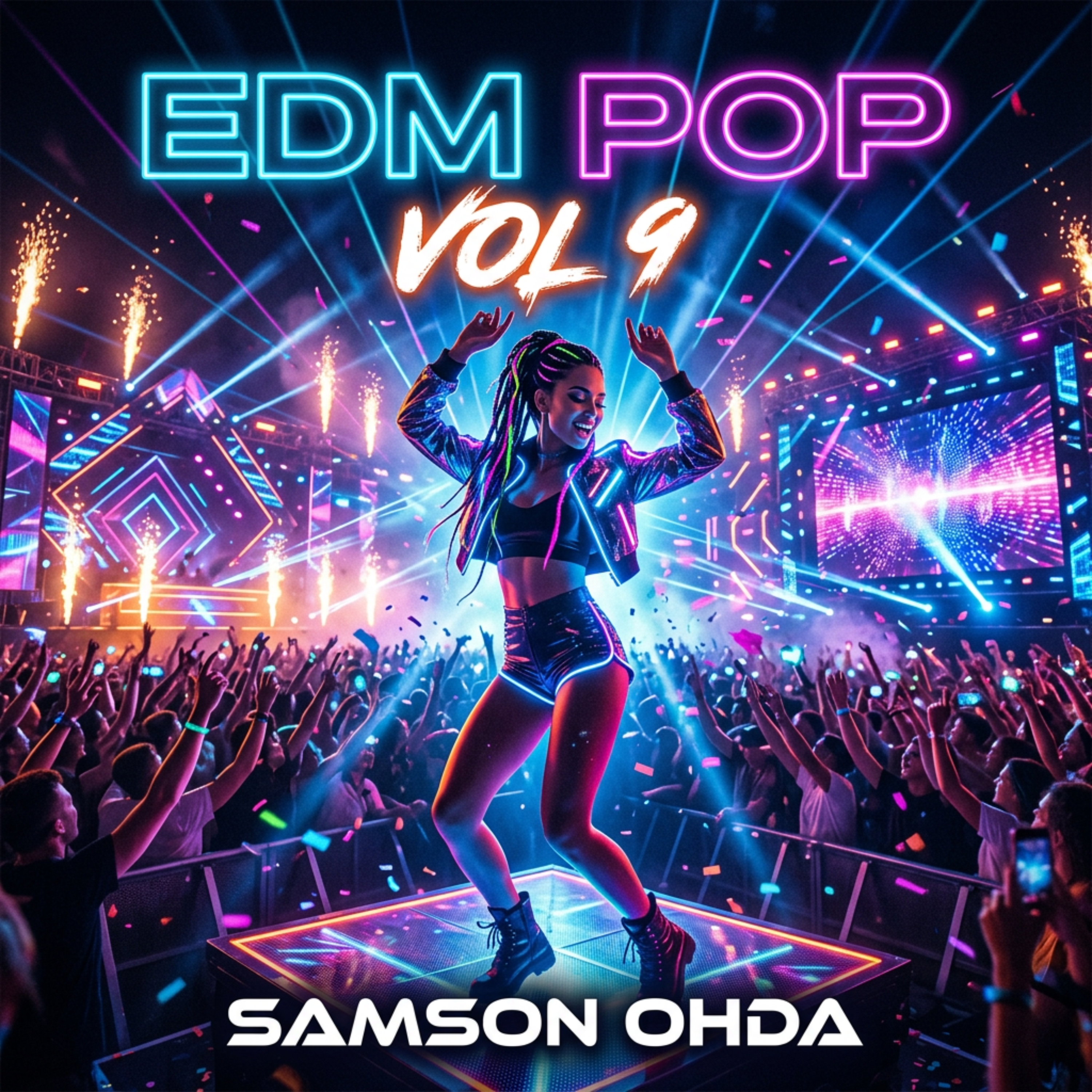 Edm Pop Vol 9 Album artwork