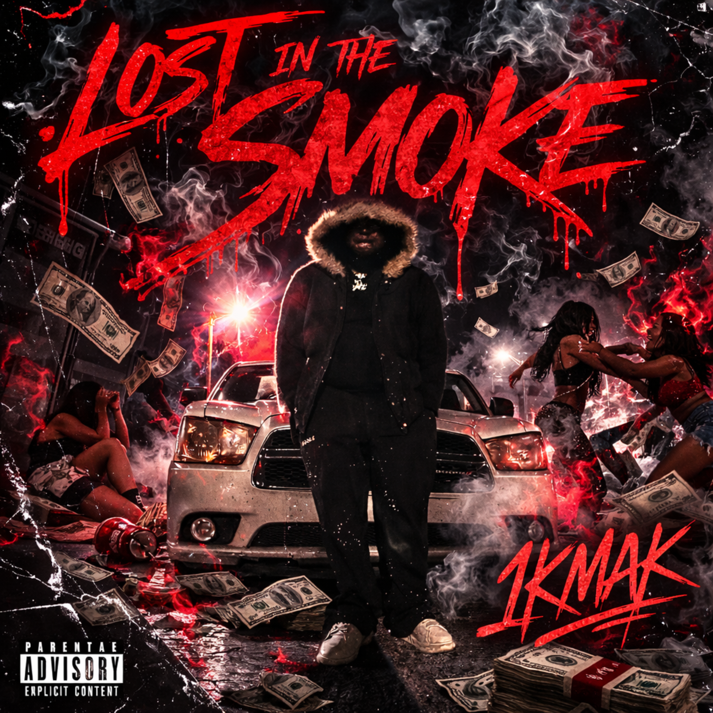 Lost In The Smoke by 1KMAK cover art