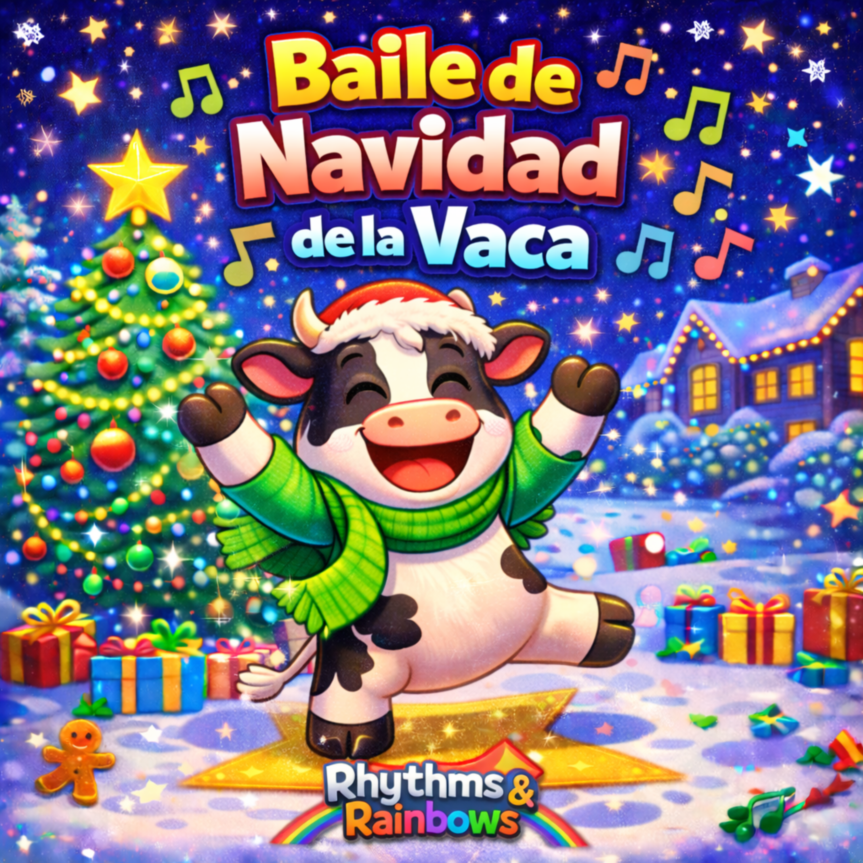 Baile De Navidad De La Vaca artwork