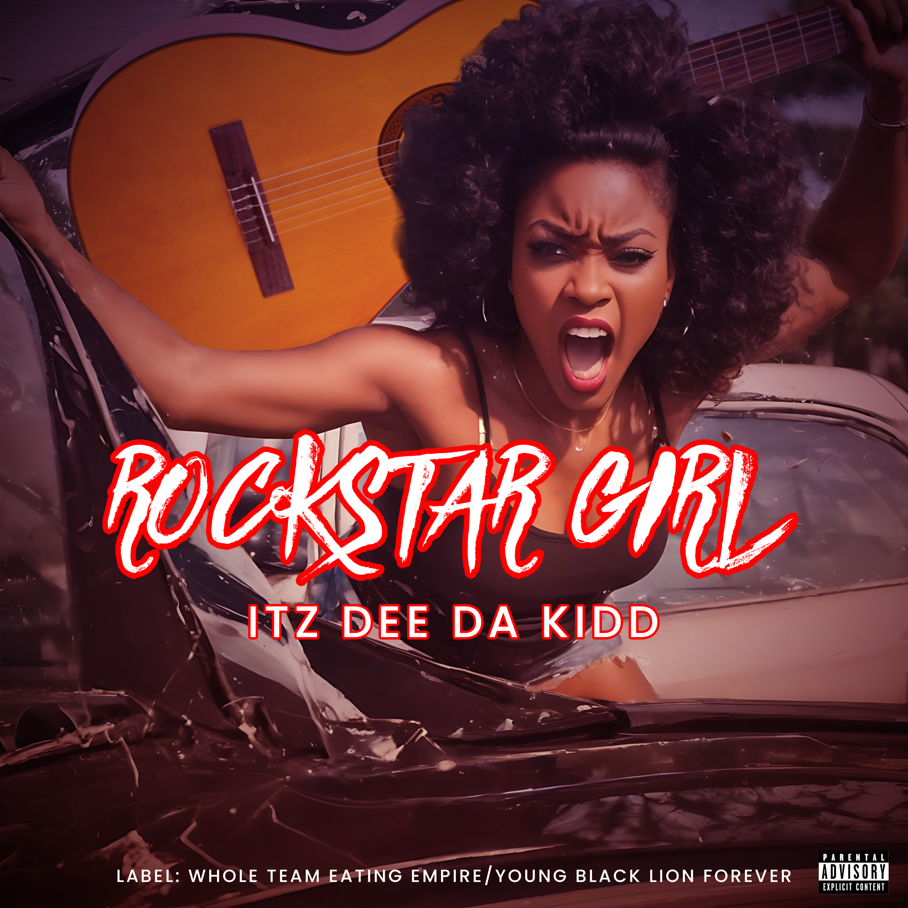 Rockstar Girl by Itz Dee Da Kidd cover art