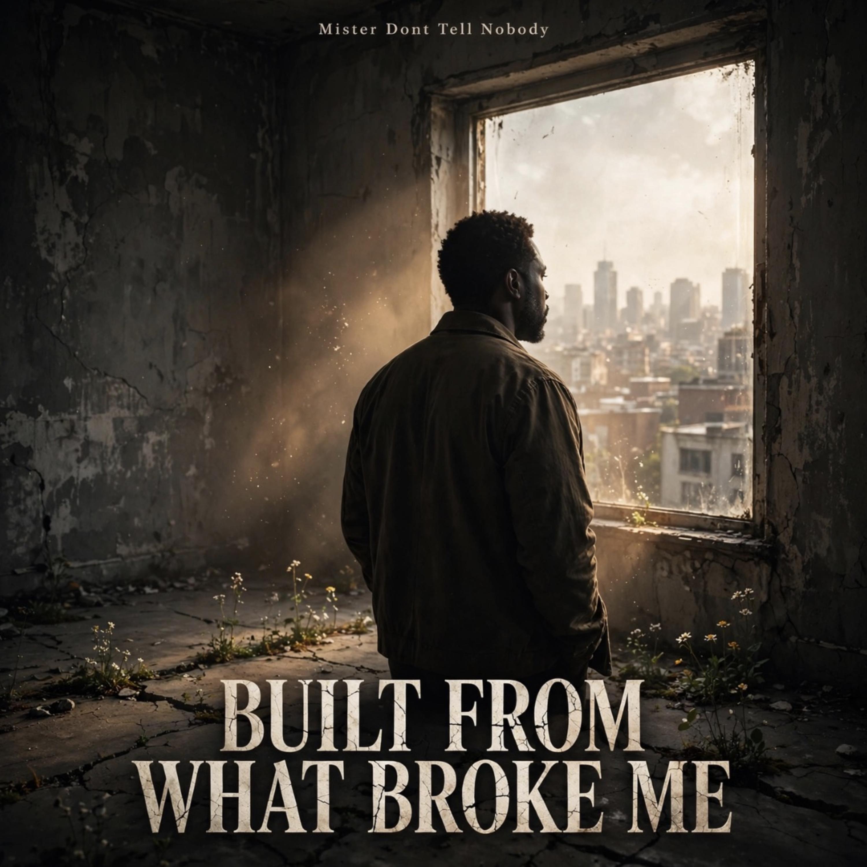 Built From What Broke Me by Mister Dont Tell nobody cover art