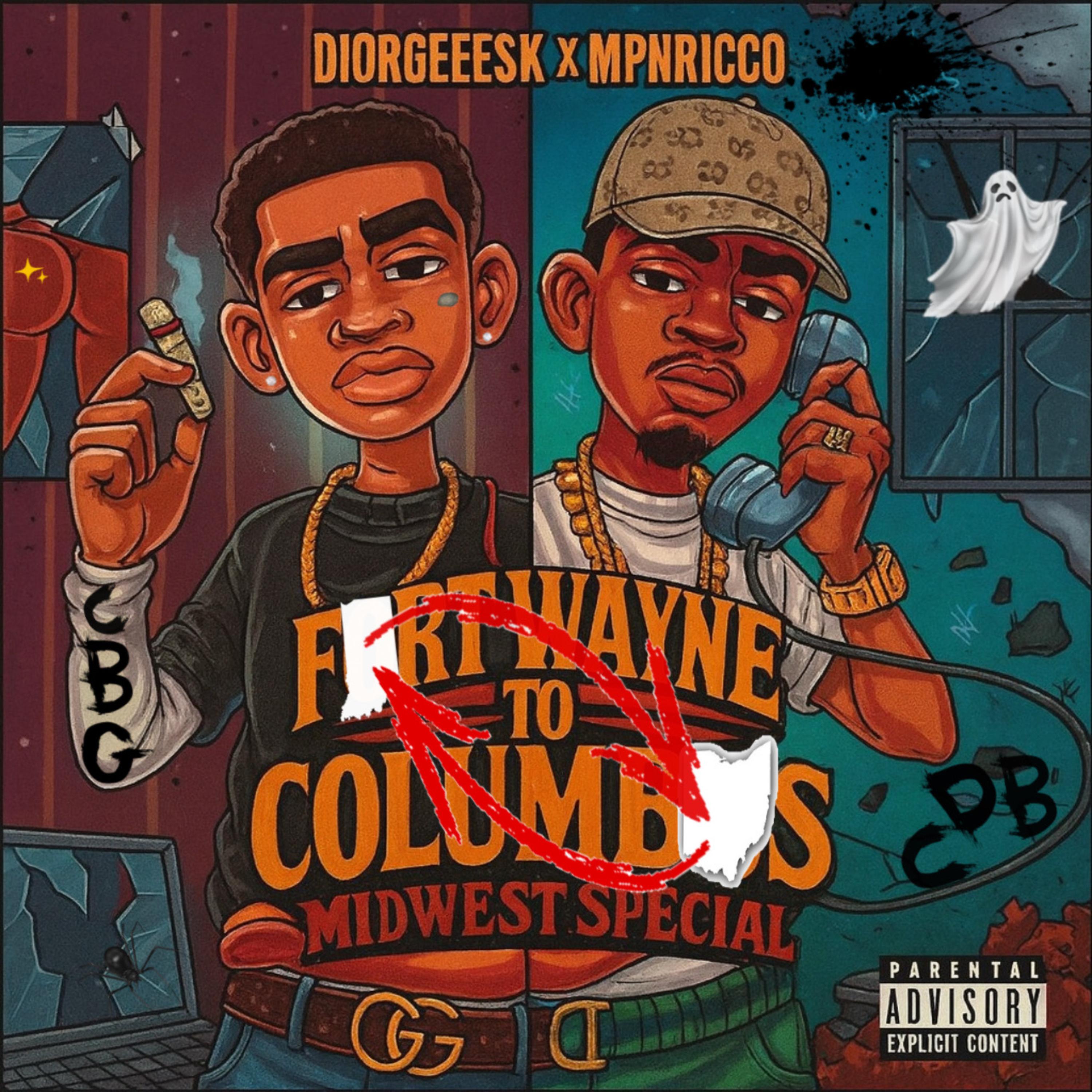 FORT WAYNE TO COLUMBUS artwork