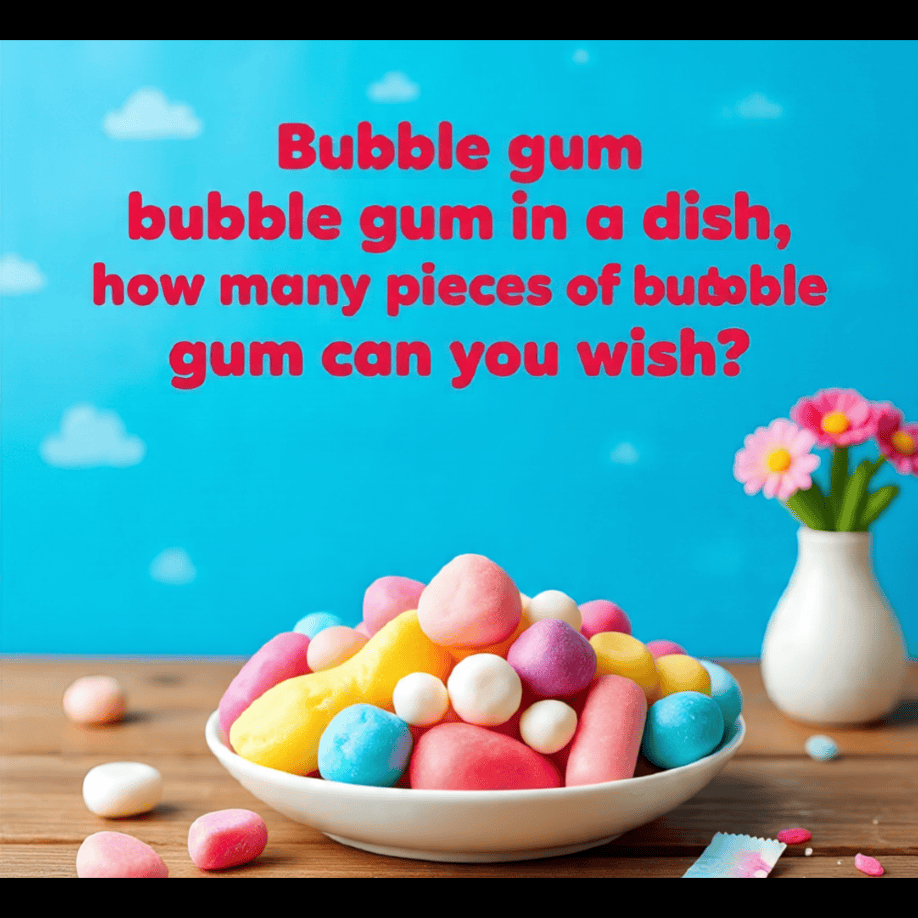 bubble gum artwork