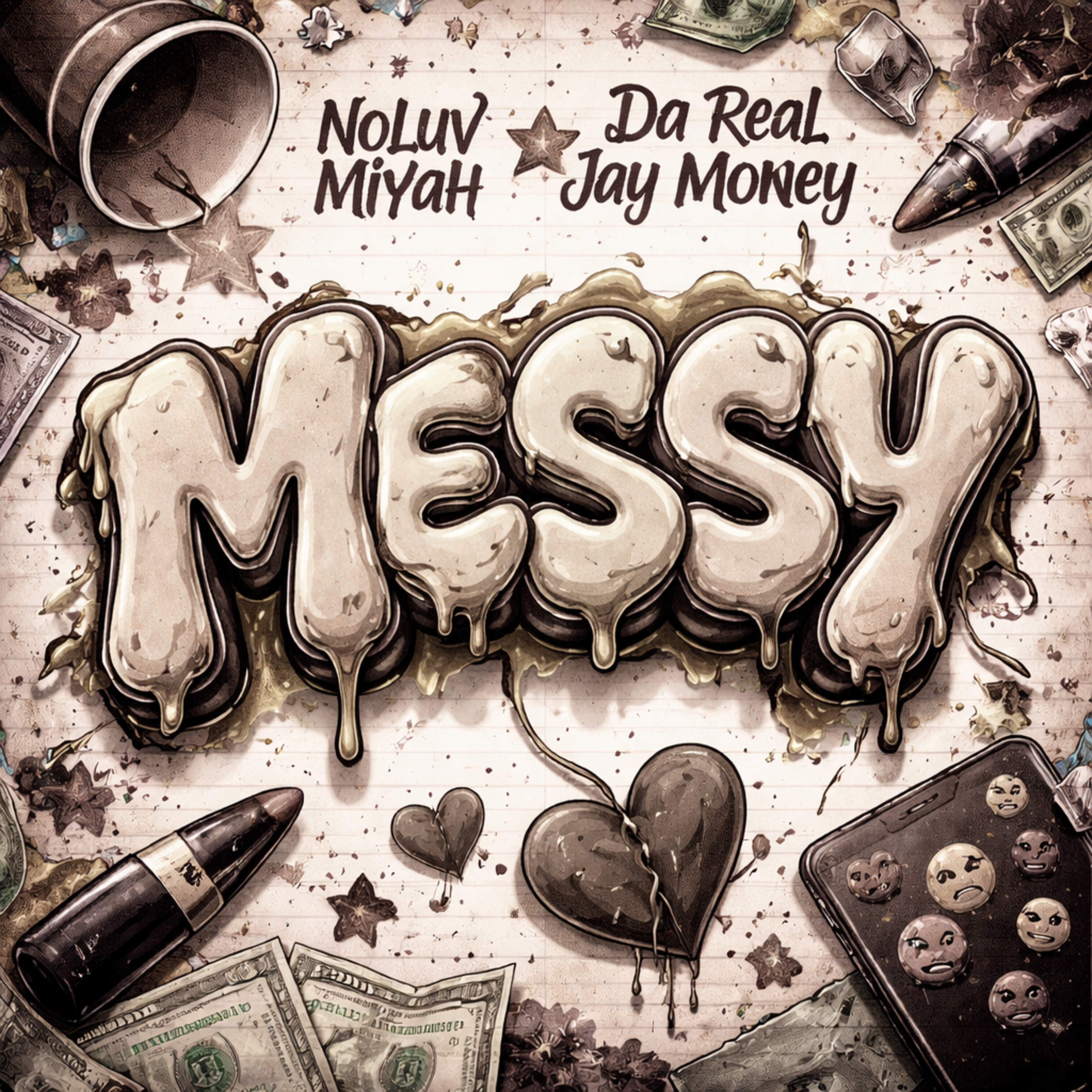 Messy artwork