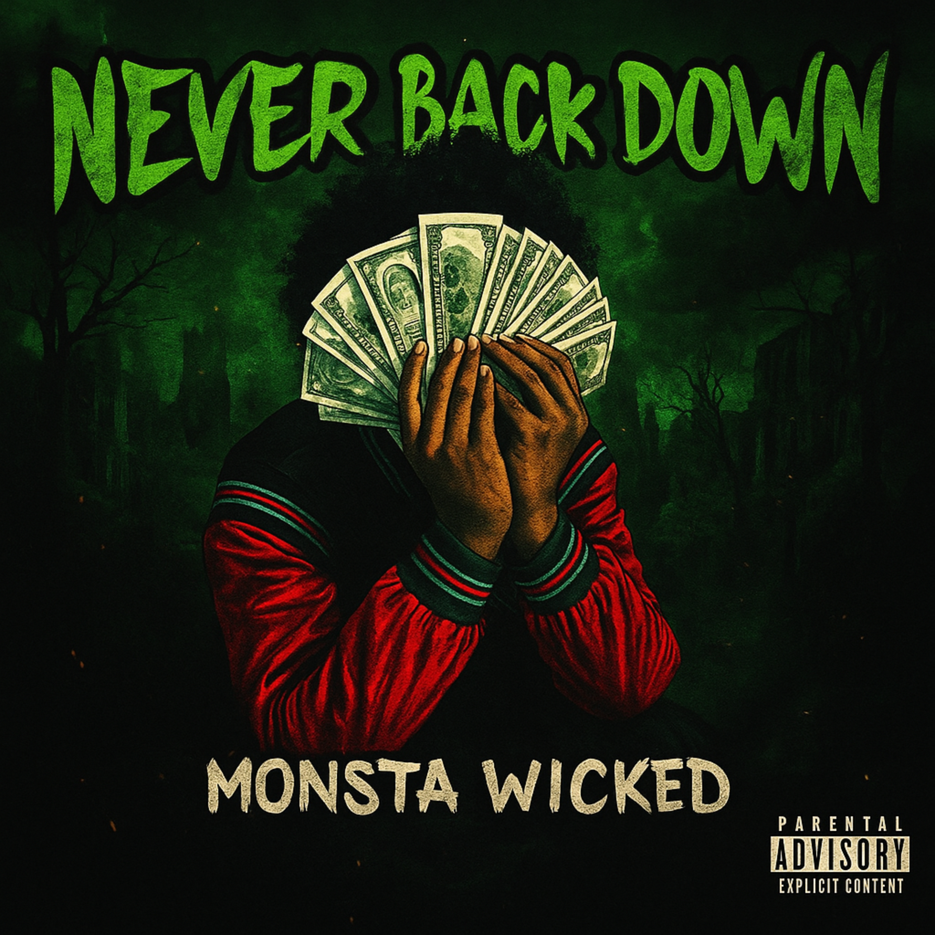 Never Back Down artwork