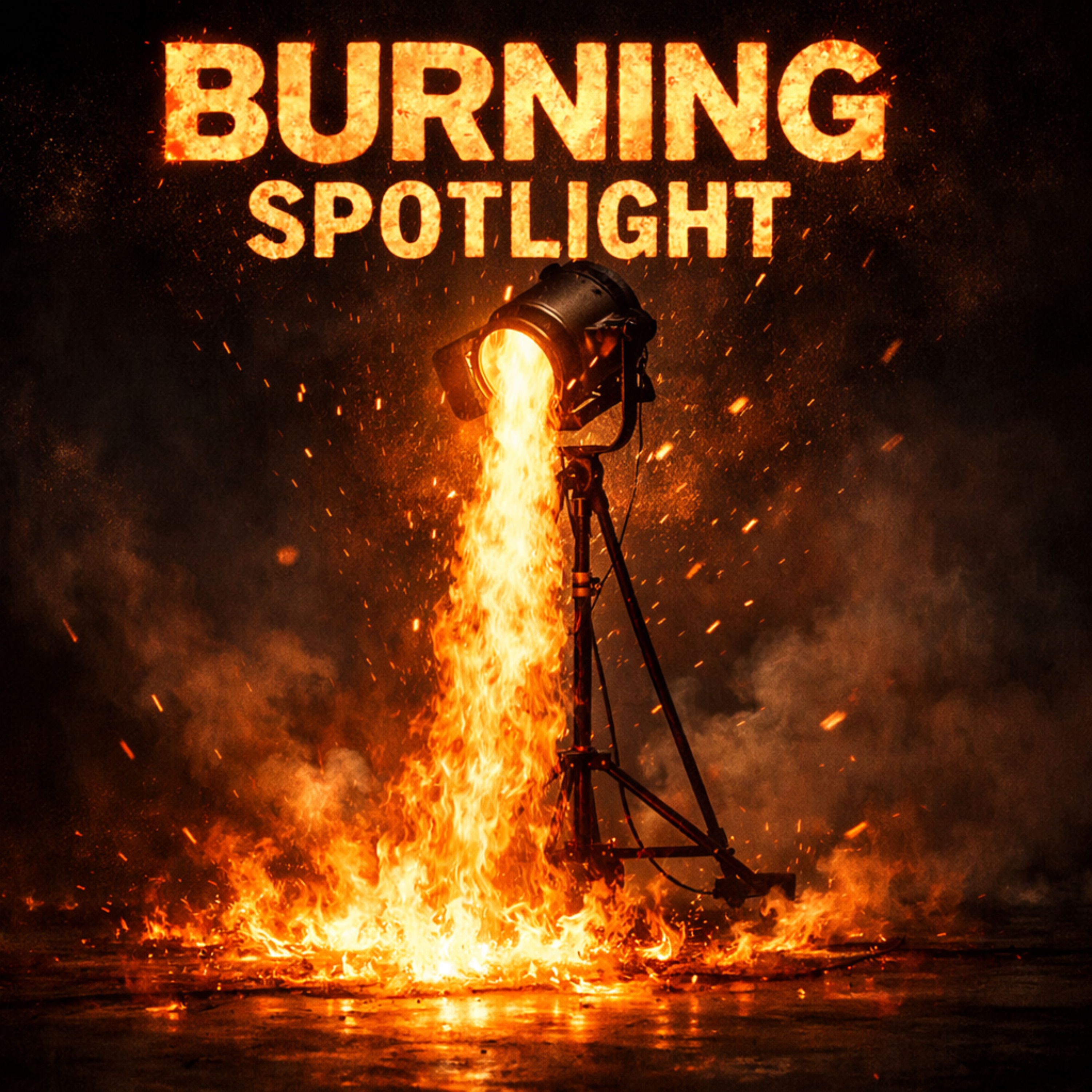 Burning Spotlight artwork
