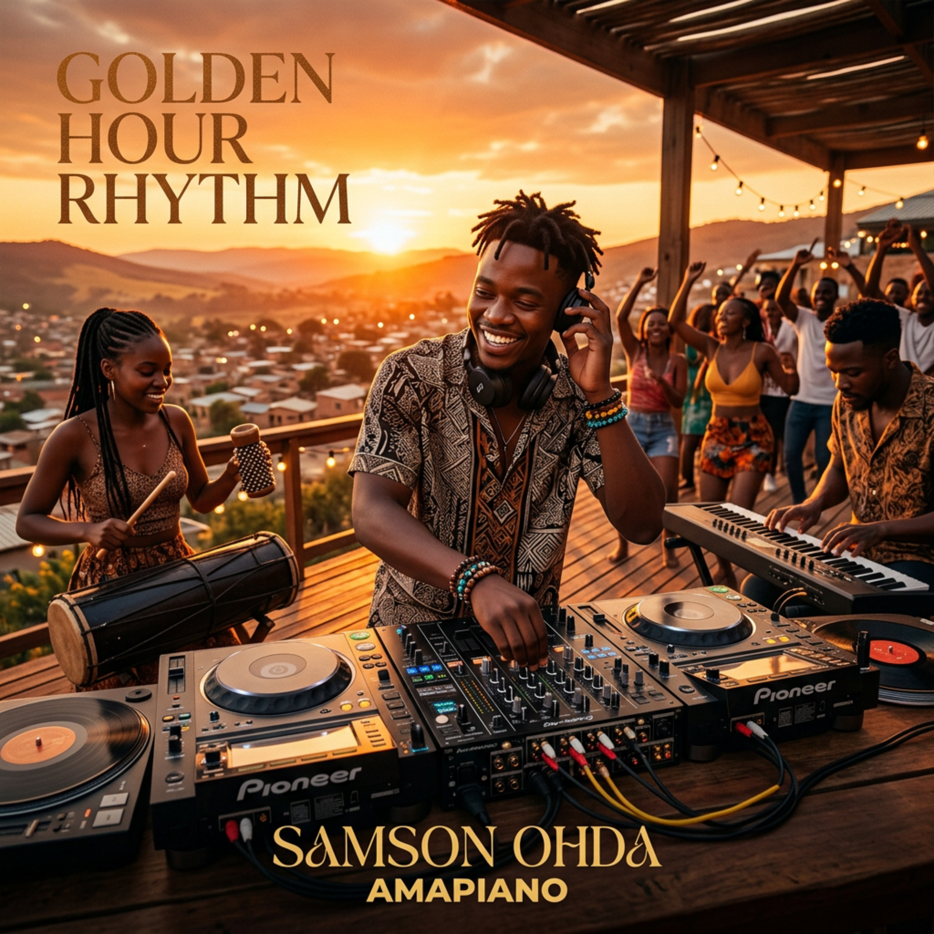 Golden Hour Rhythm by Samson Ohda  cover art