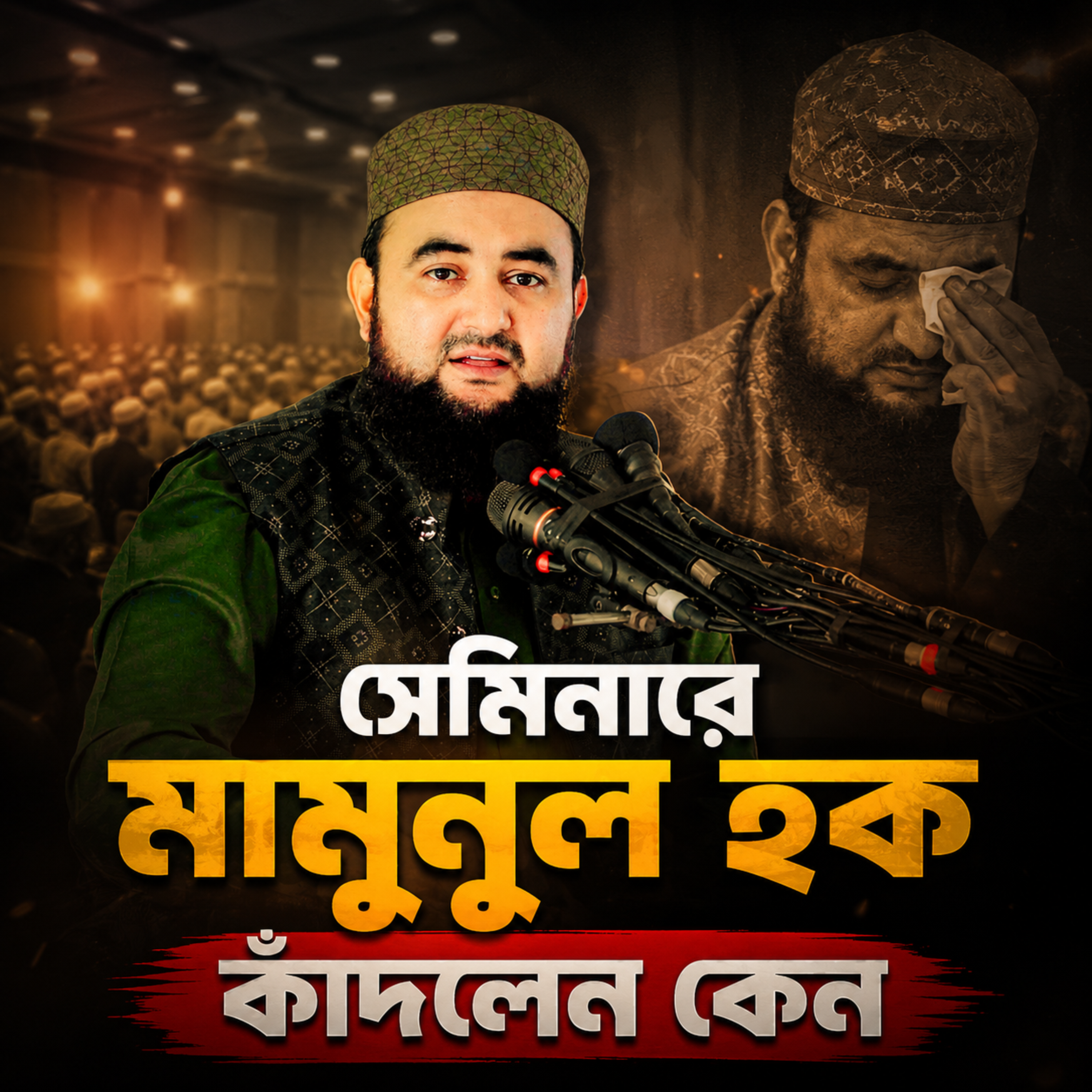 সেমিনারে আল্লামা মামুনুল হক কাঁদলেন কেন? by Hafizur Rahman Siddique cover art