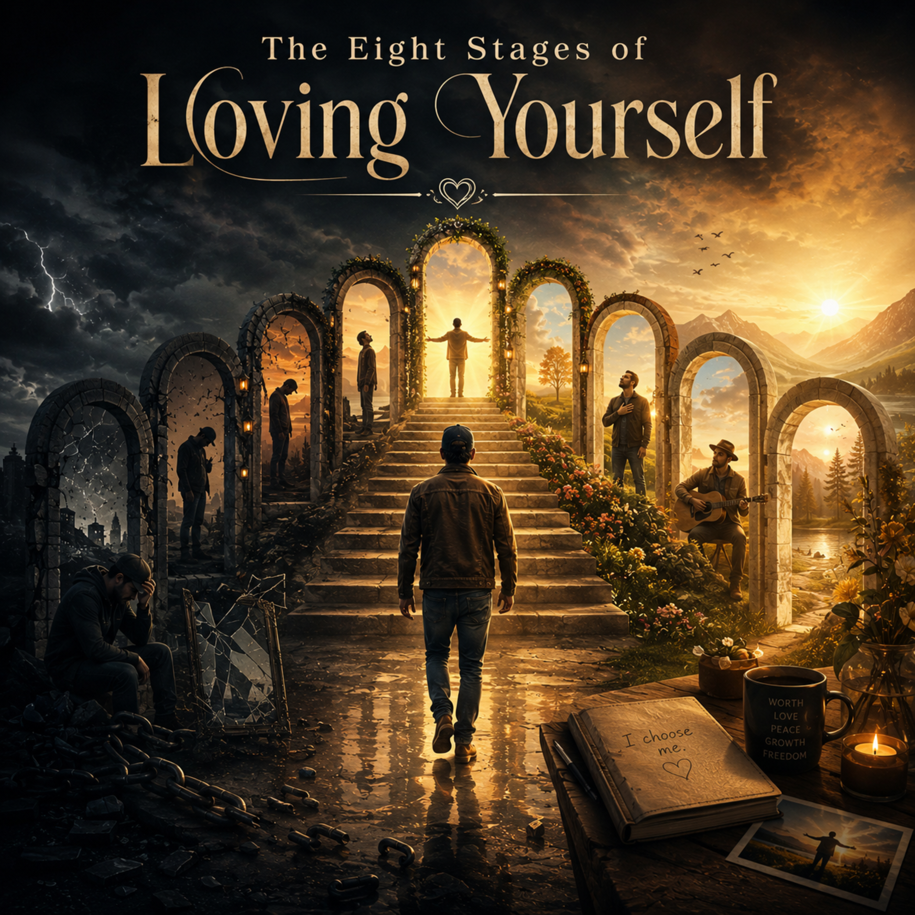 The Eight Stages Of Loving Your-Self by Gospel & Blues Meets Country cover art
