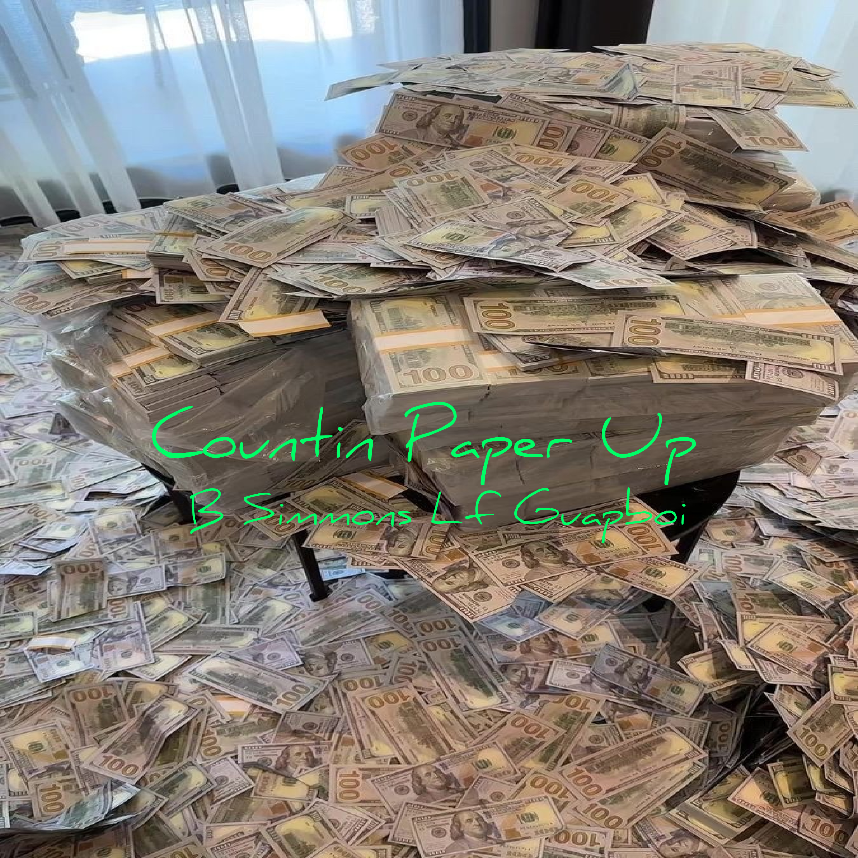 countin paper up artwork