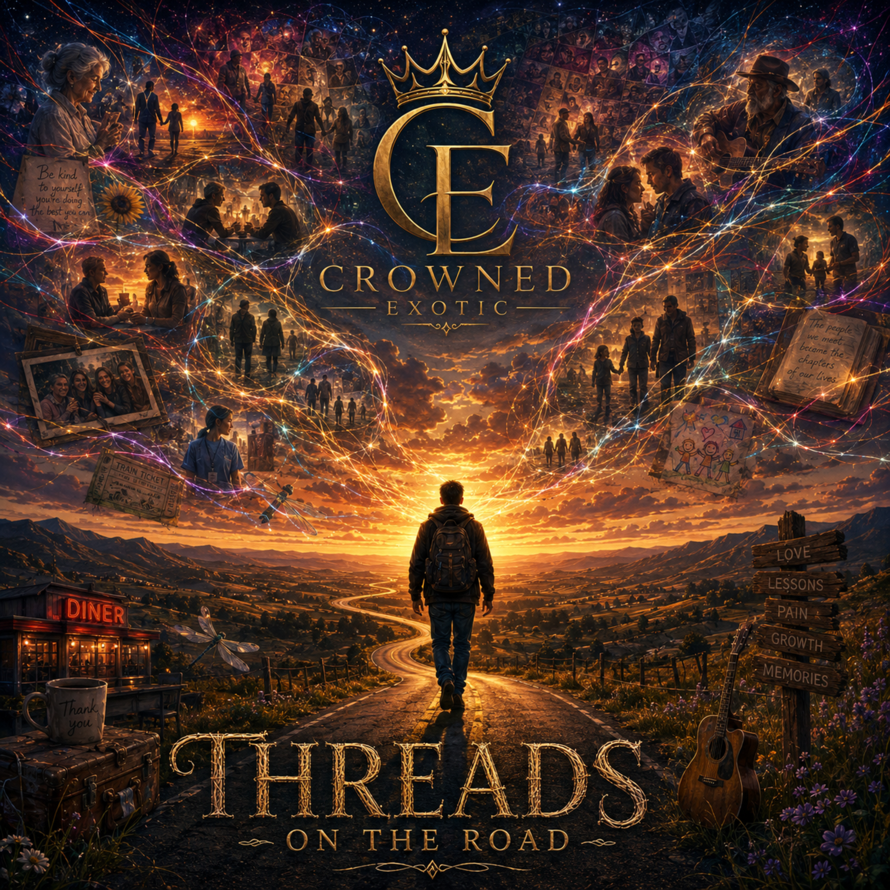 Threads on the Road by Crowned Exotic cover art