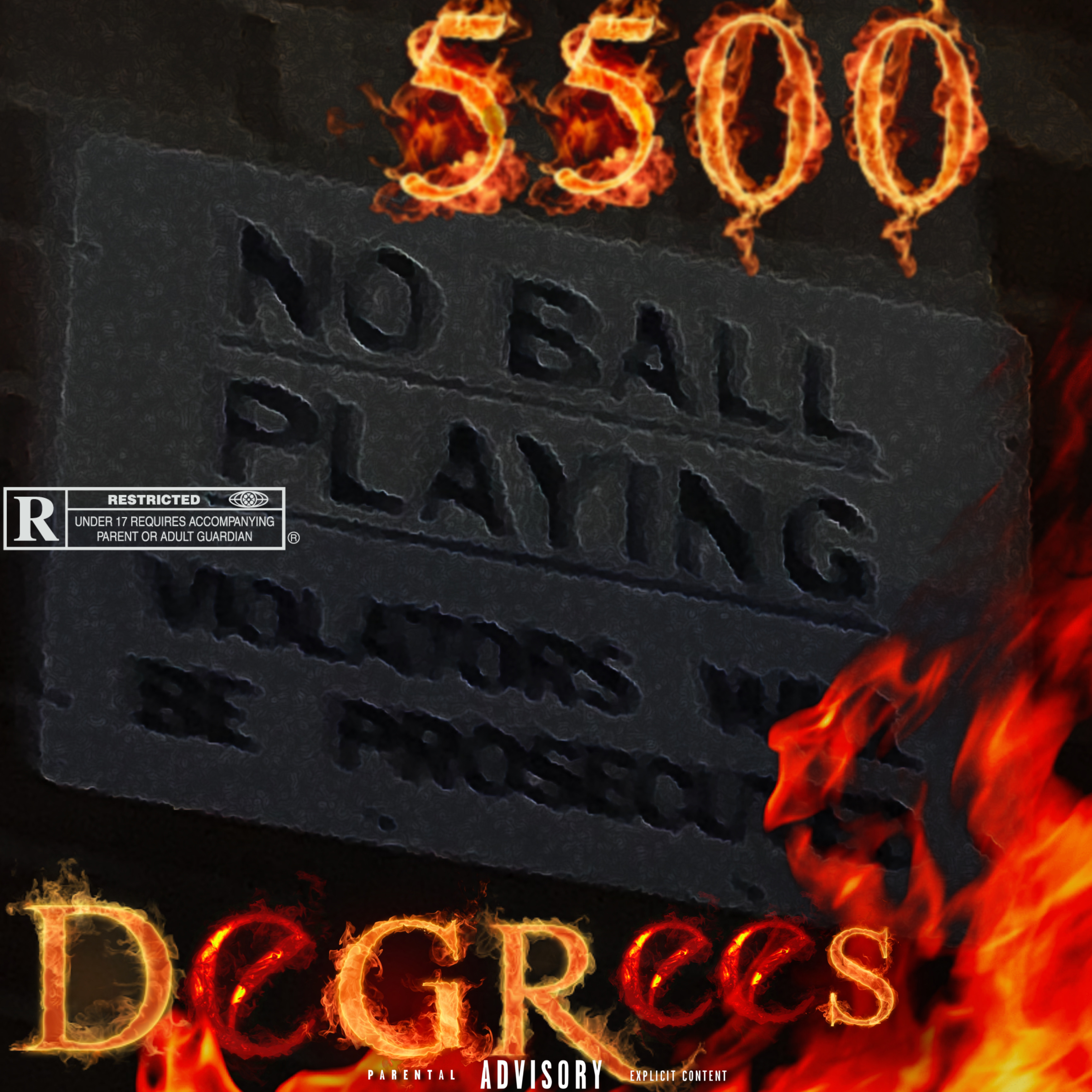 5500 degrees artwork
