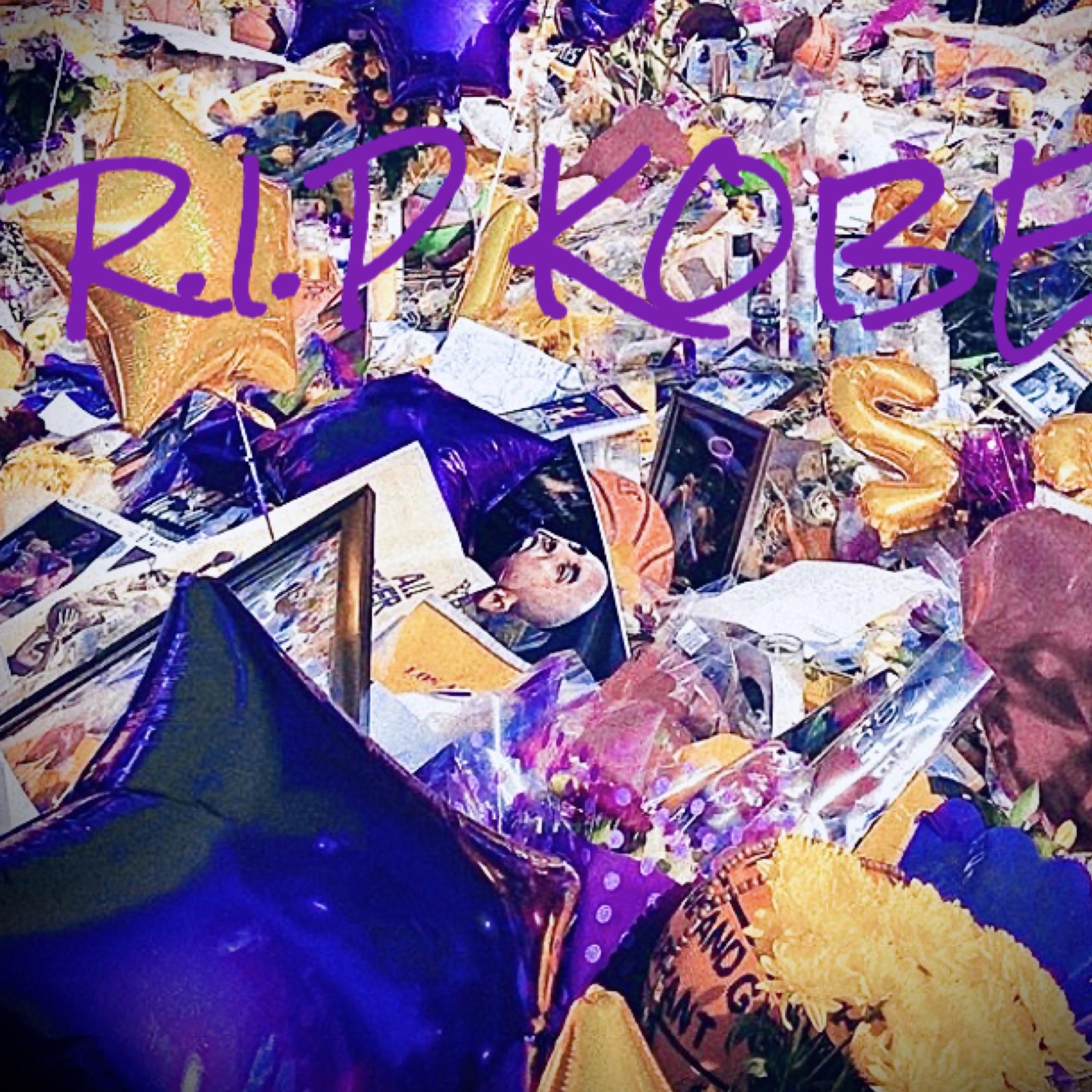 R.I.P KOBE artwork
