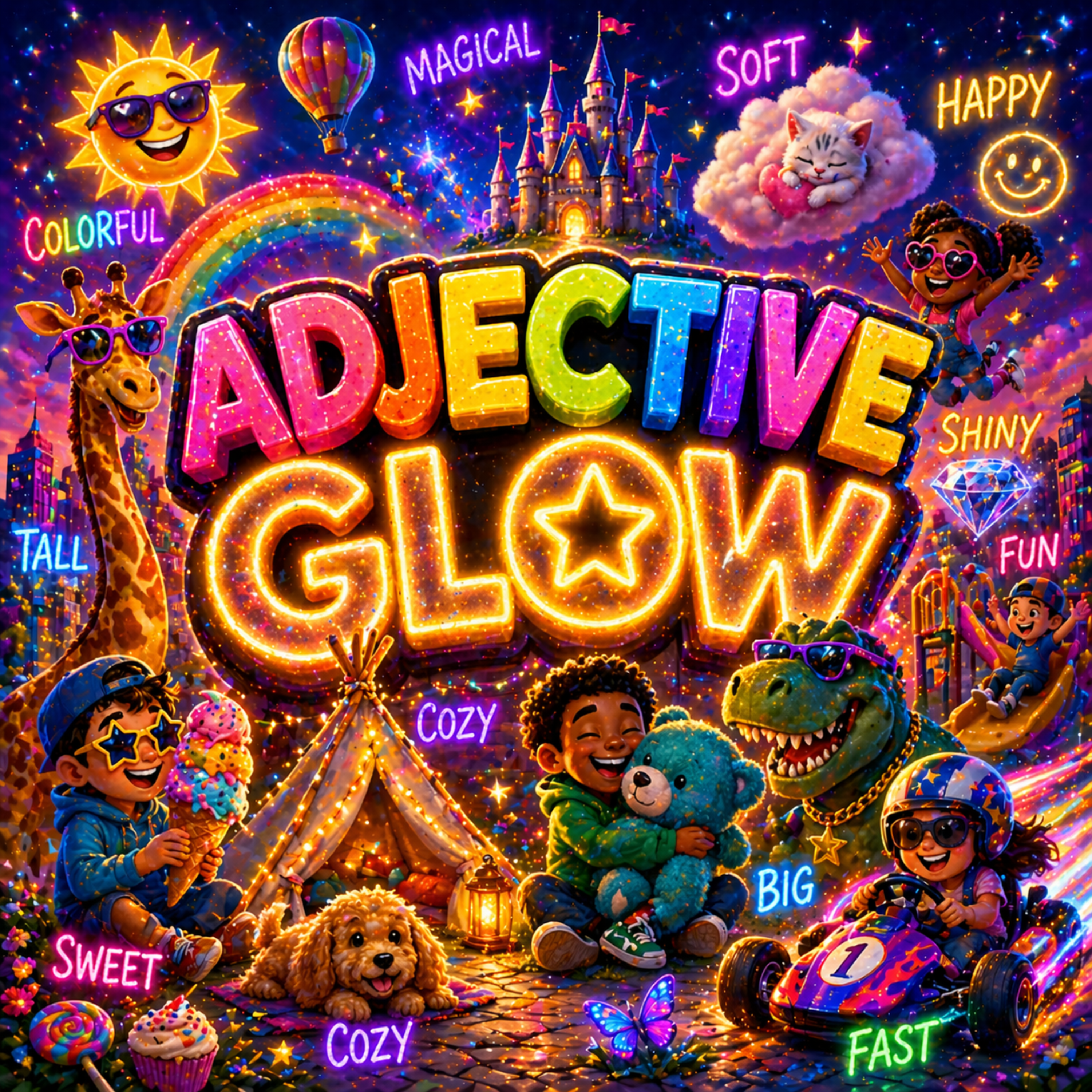 Adjective Glow by TheDivinePsycho cover art