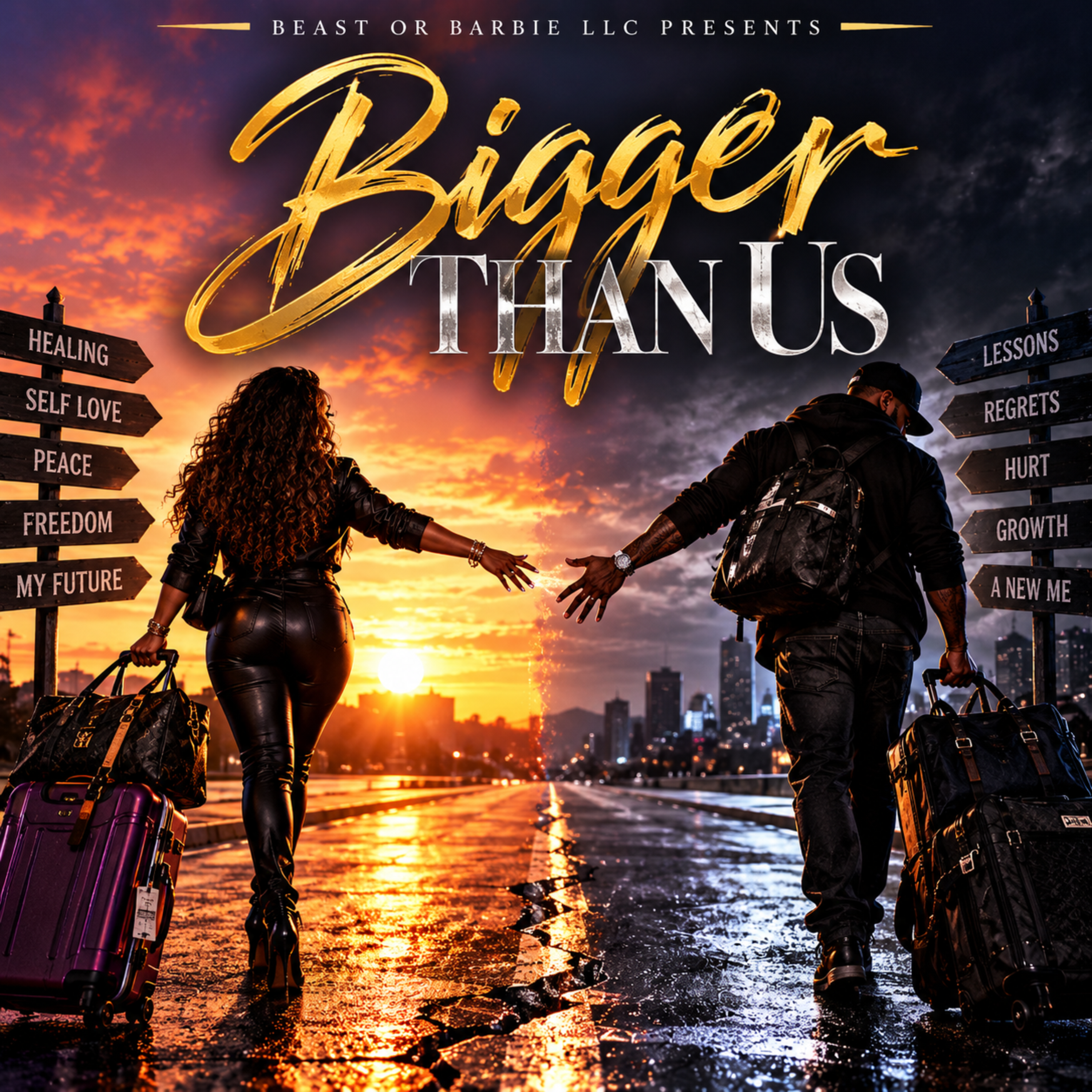 Bigger Than Us by Butterfly Beast or Barbie cover art