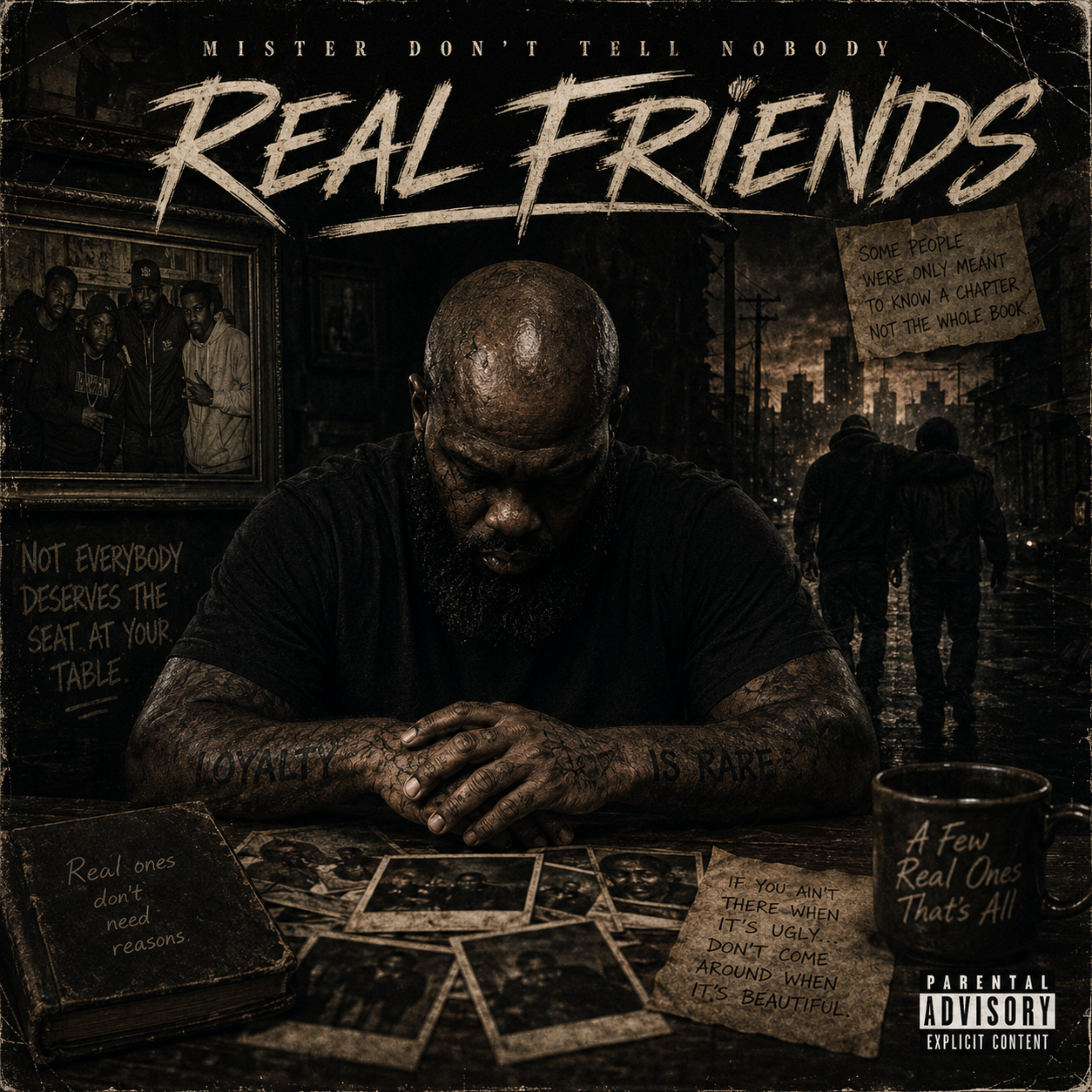 Real Friends by Mister Dont Tell nobody cover art