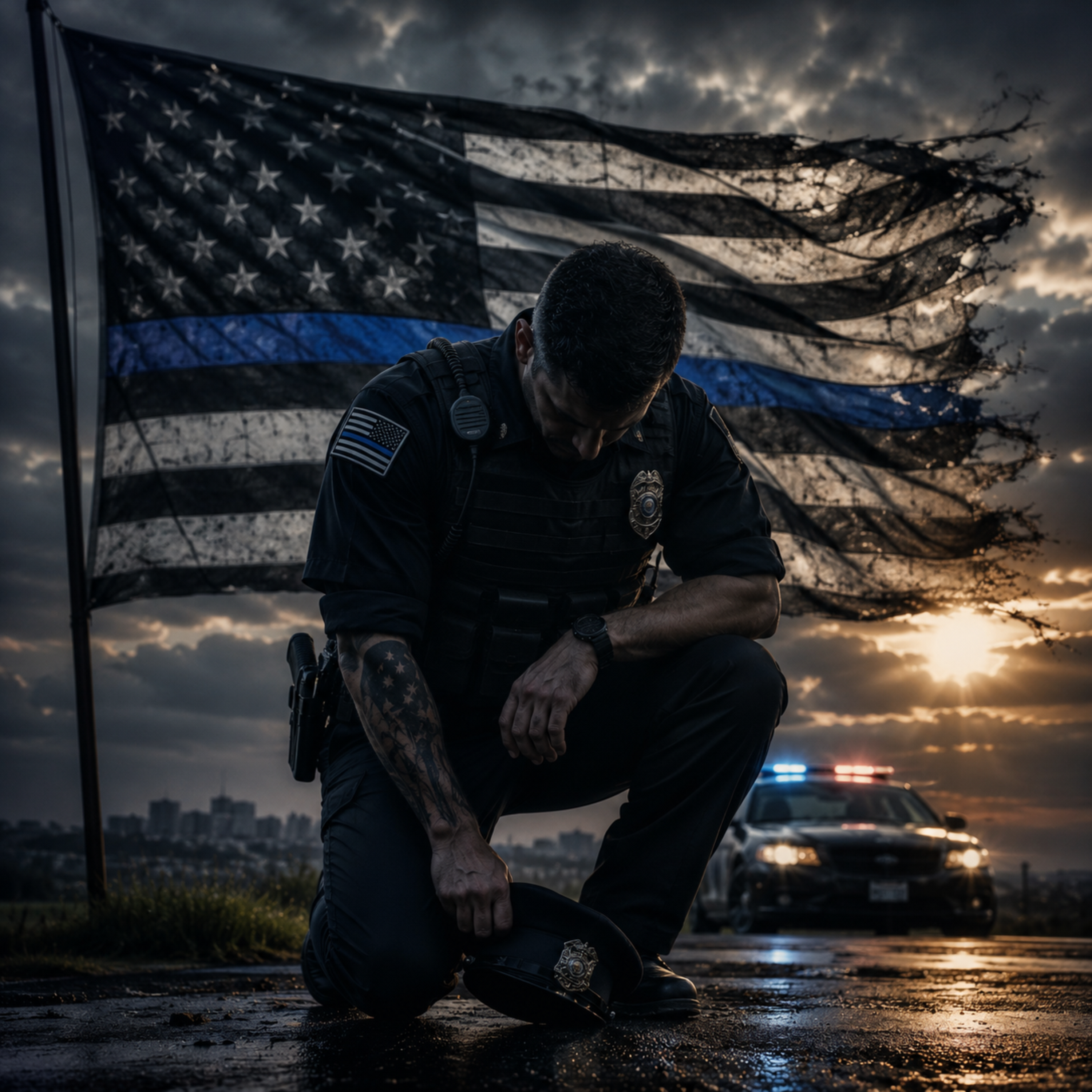 Back The Blue by Song Foundry cover art