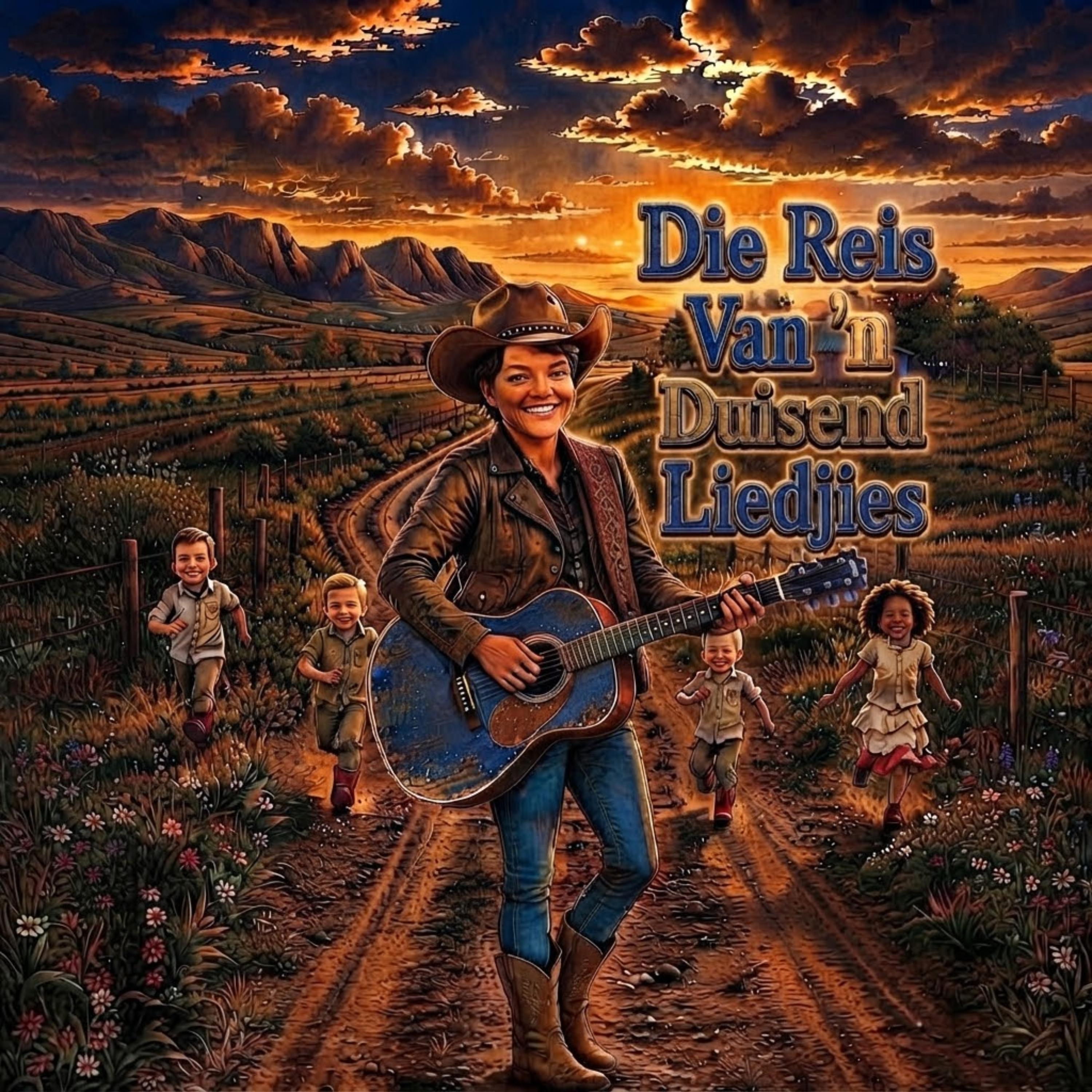 Die Reis Van 'n Duisend Liedjies by glow flower cover art